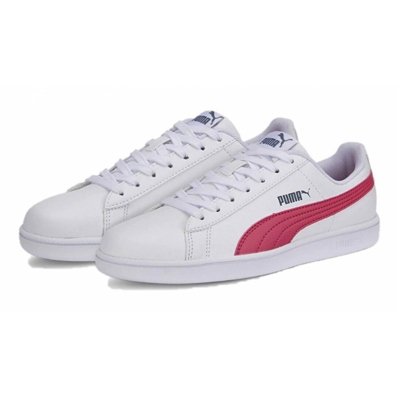 Tenis Original Puma Up Jr Mujer Blanco Rosa 373600 26