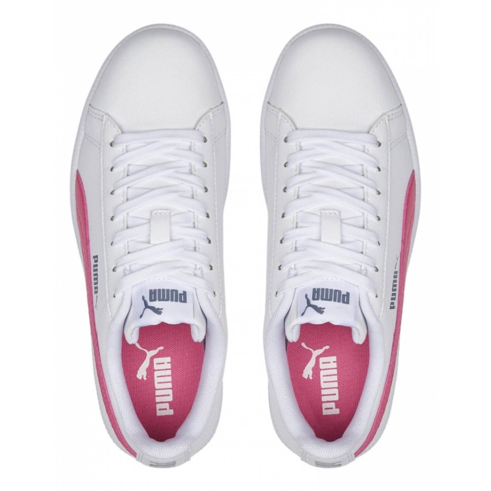 Tenis Original Puma Up Jr Mujer Blanco Rosa 373600 26
