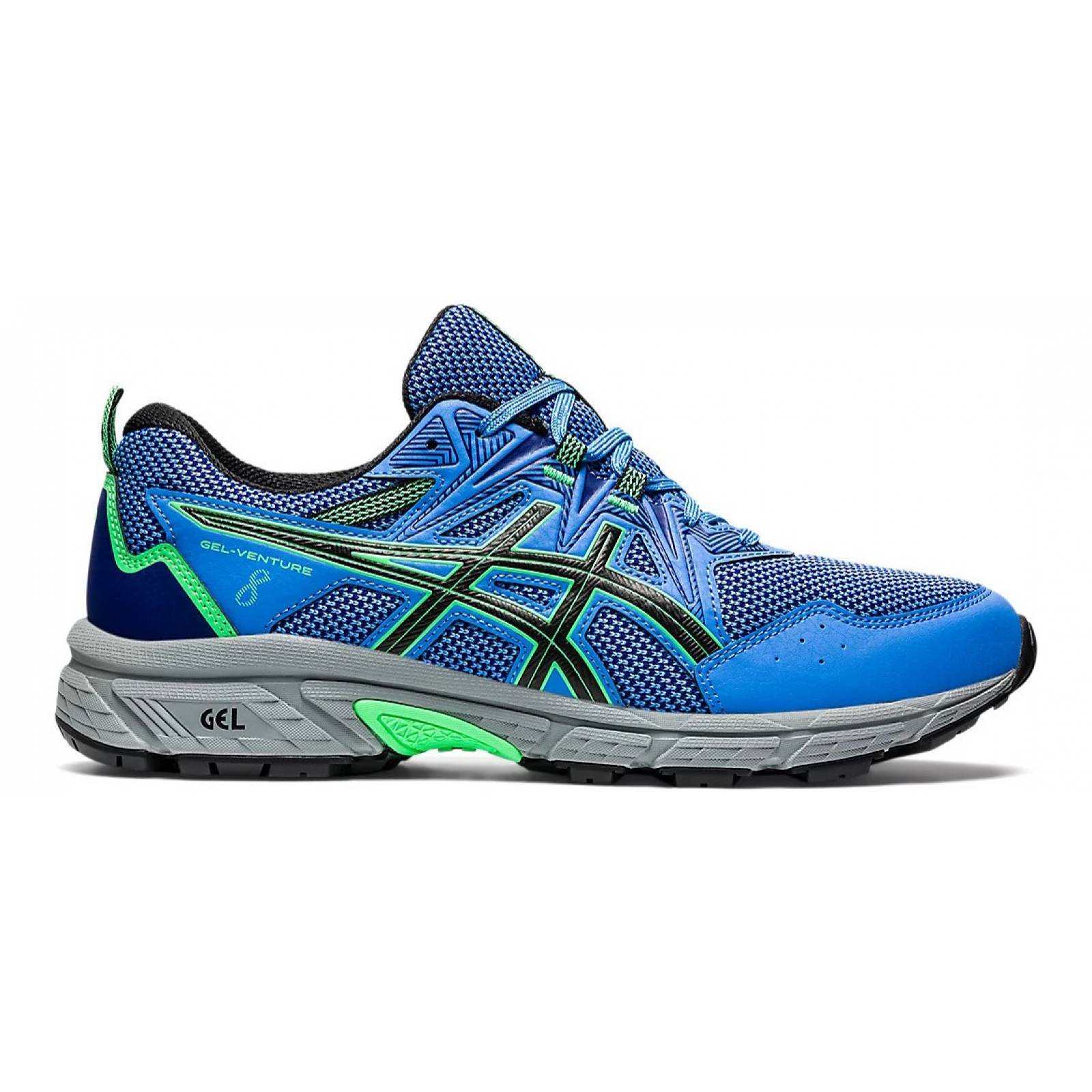 Tenis Asics Gel venture 8 Azul Verde Hombre 1011a824 407