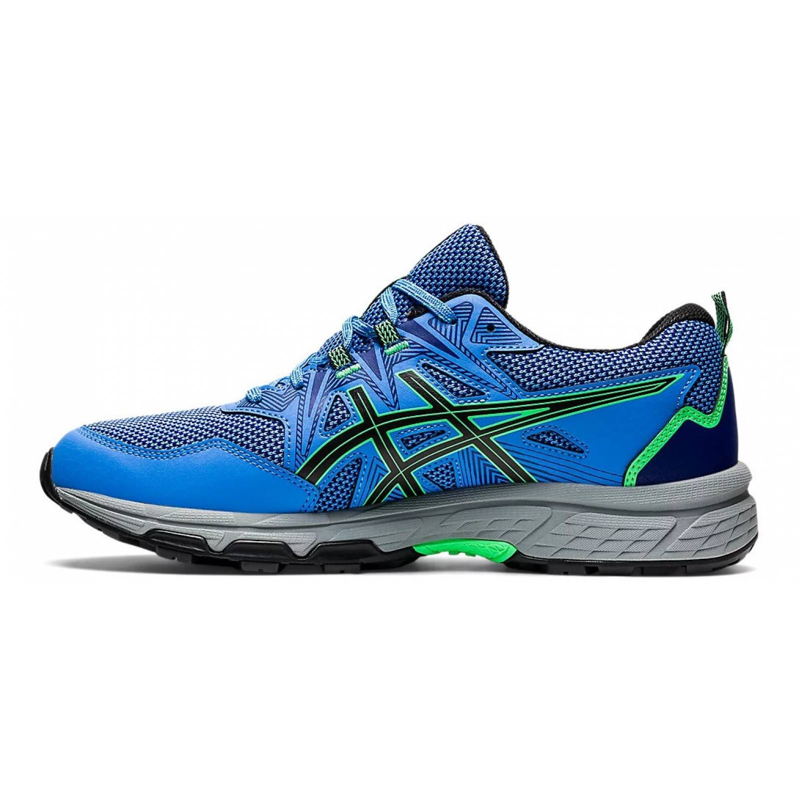 Tenis Asics Gel venture 8 Azul Verde Hombre 1011a824 407