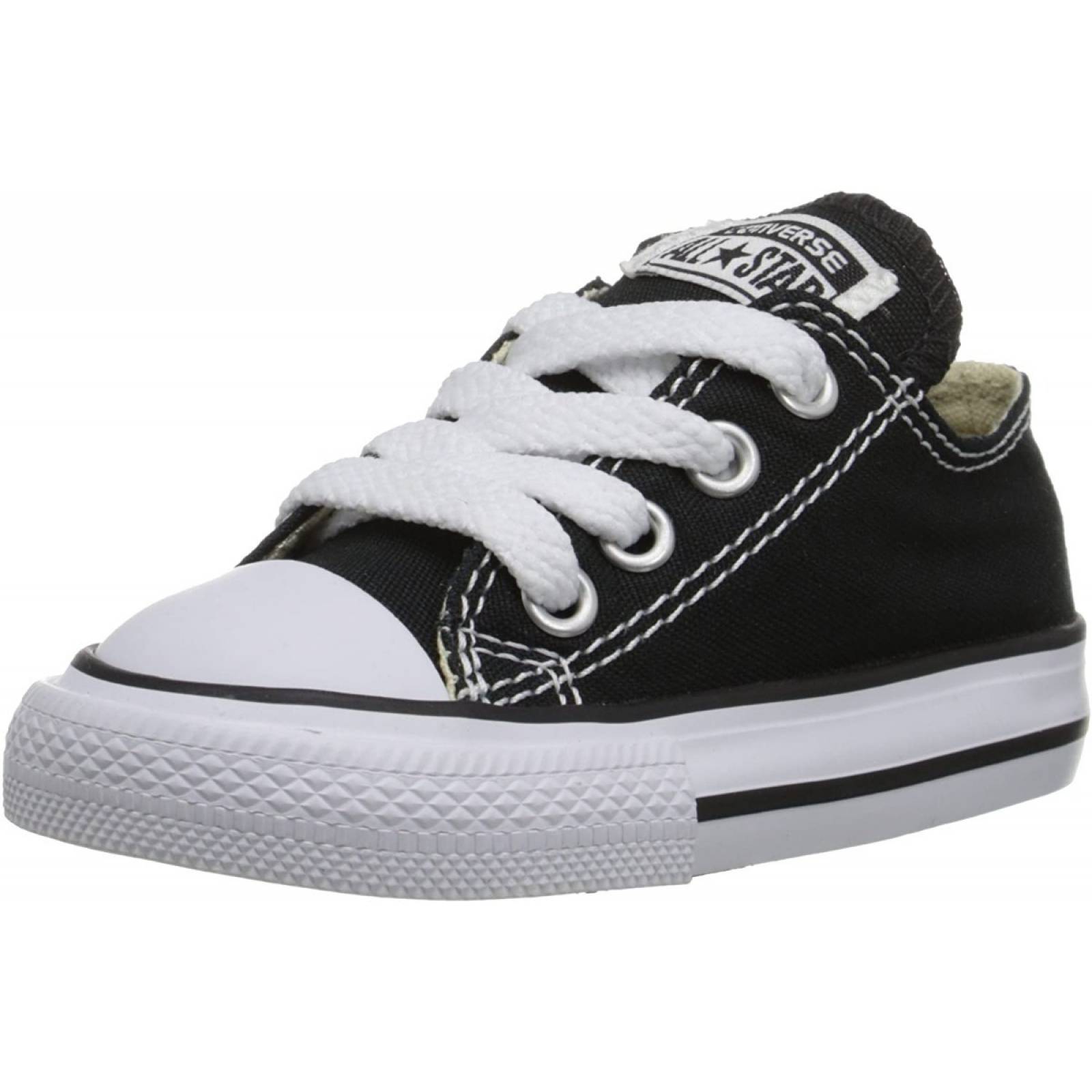 Tenis Converse Choclo Negro Clasico Niños bebé 7j235
