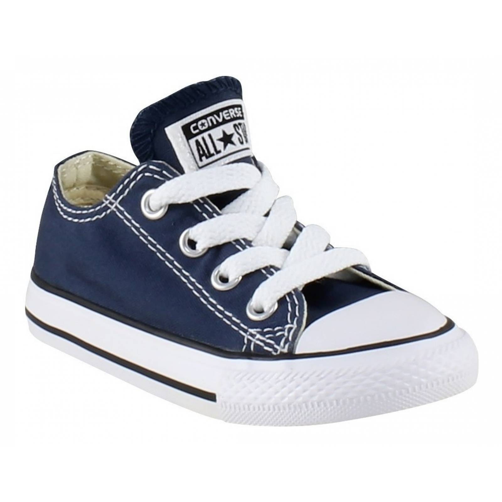 Tenis Converse Choclo Marino Clasico Niños bebé 7j237