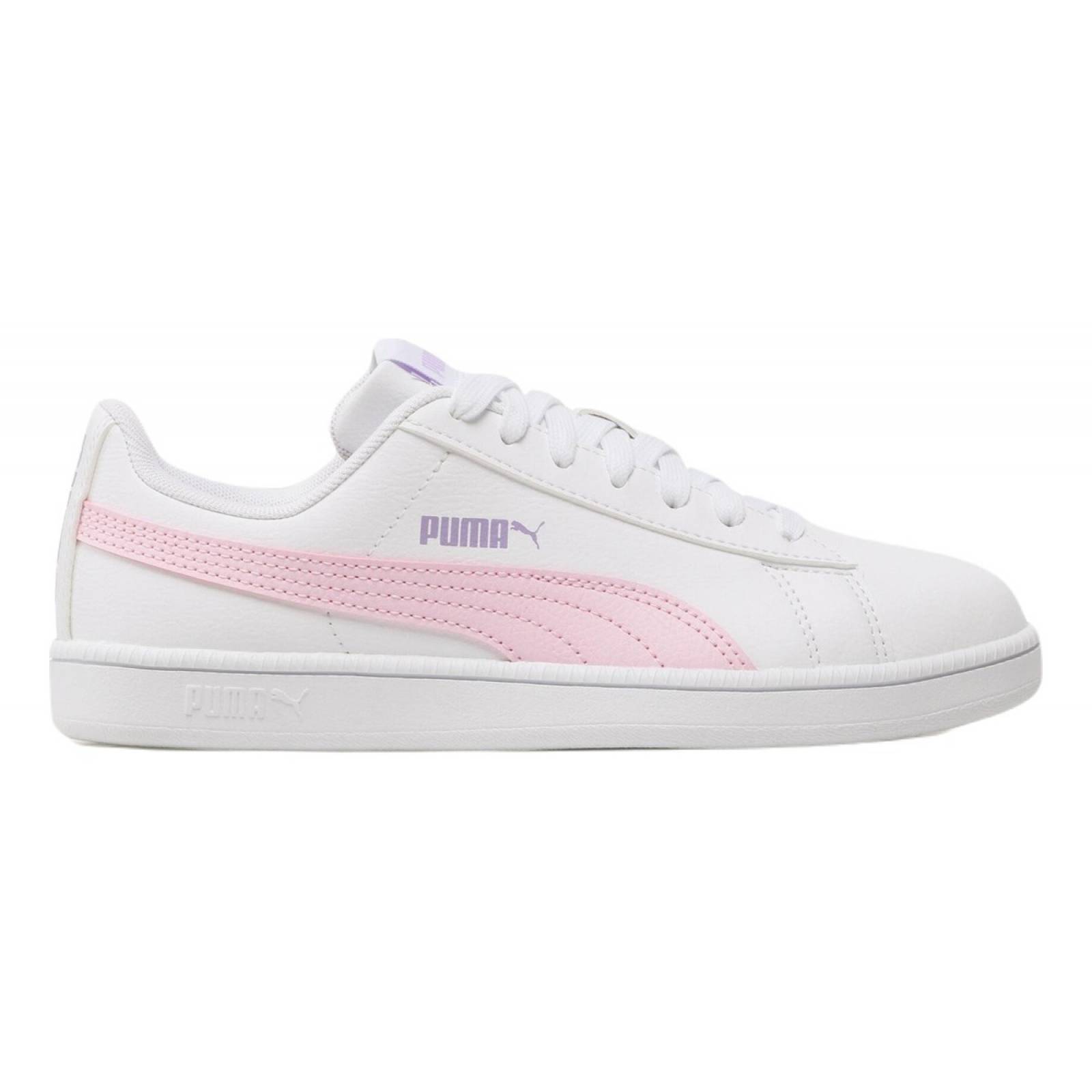 Tenis Puma Up Jr Blanco Rosa Morado Mujer 373600 28