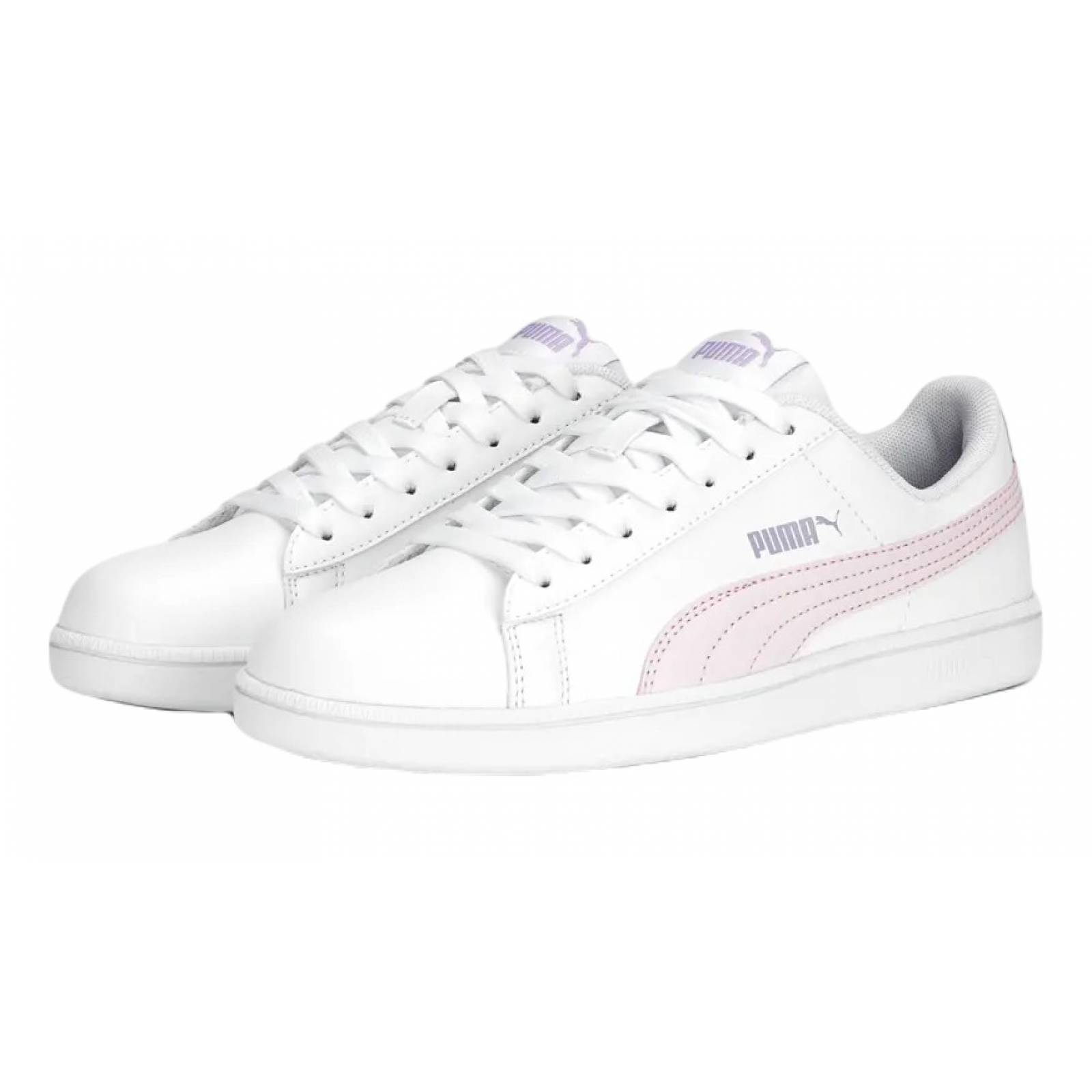Tenis Puma Up Jr Blanco Rosa Morado Mujer 373600 28