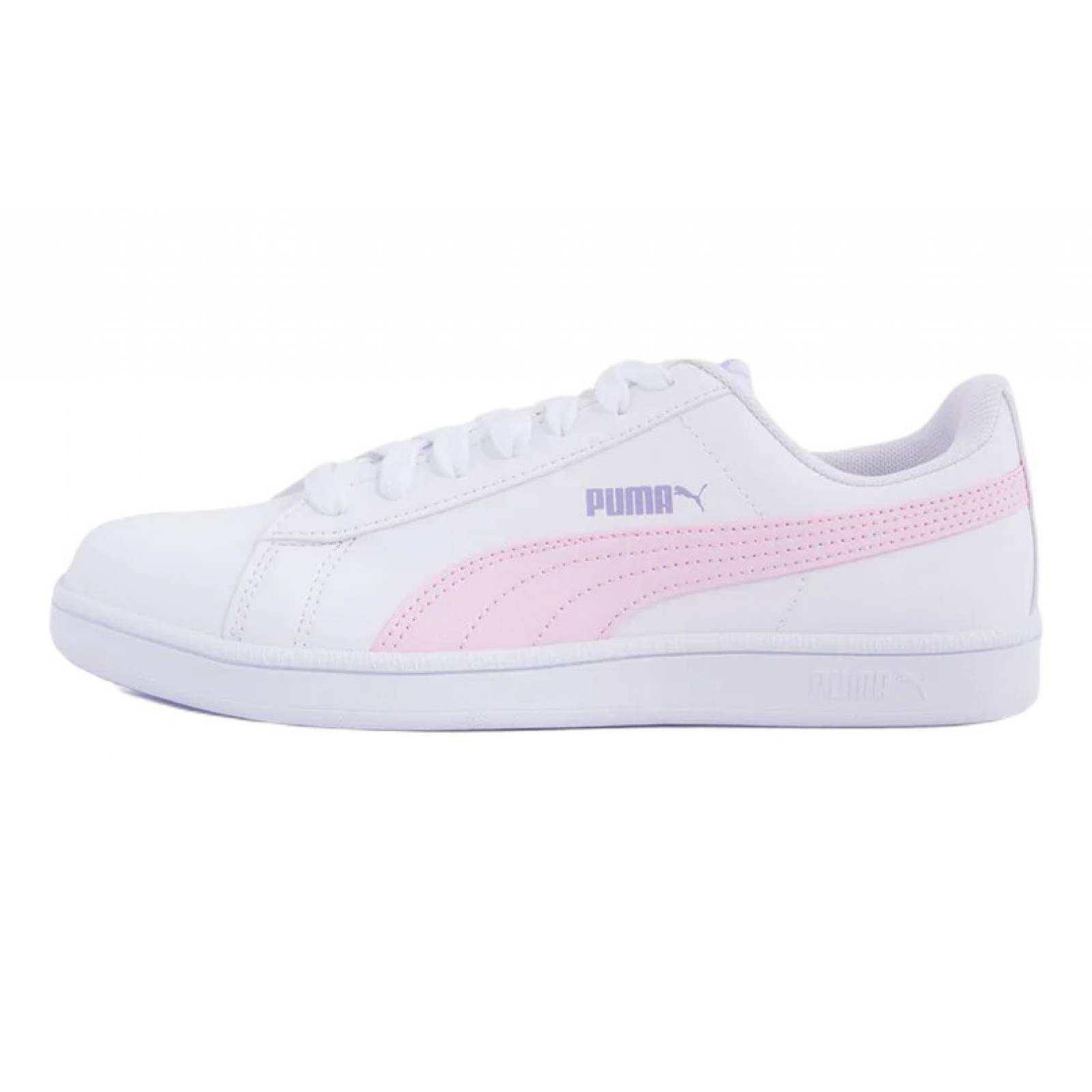 Tenis Puma Up Jr Blanco Rosa Morado Mujer 373600 28