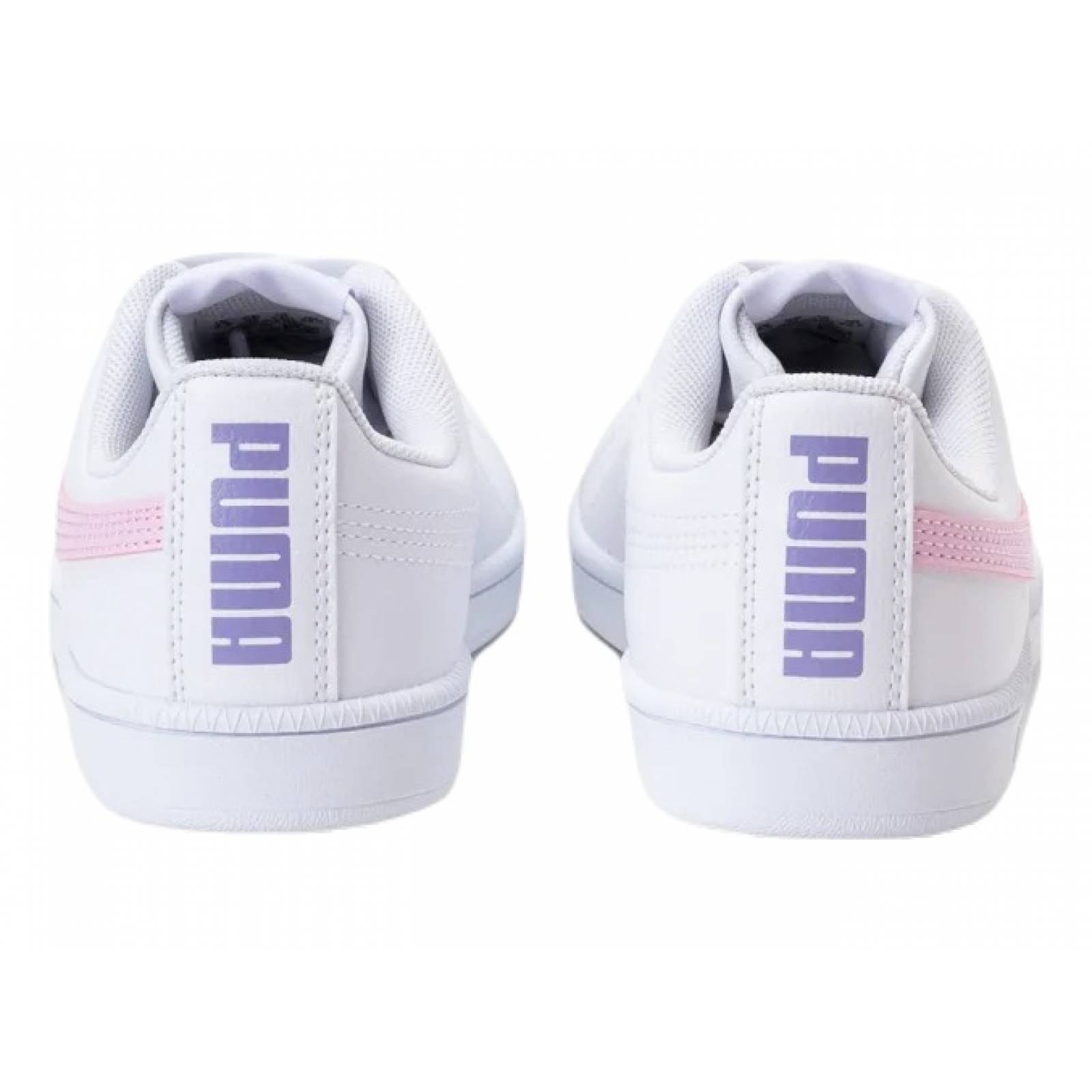 Tenis Puma Up Jr Blanco Rosa Morado Mujer 373600 28
