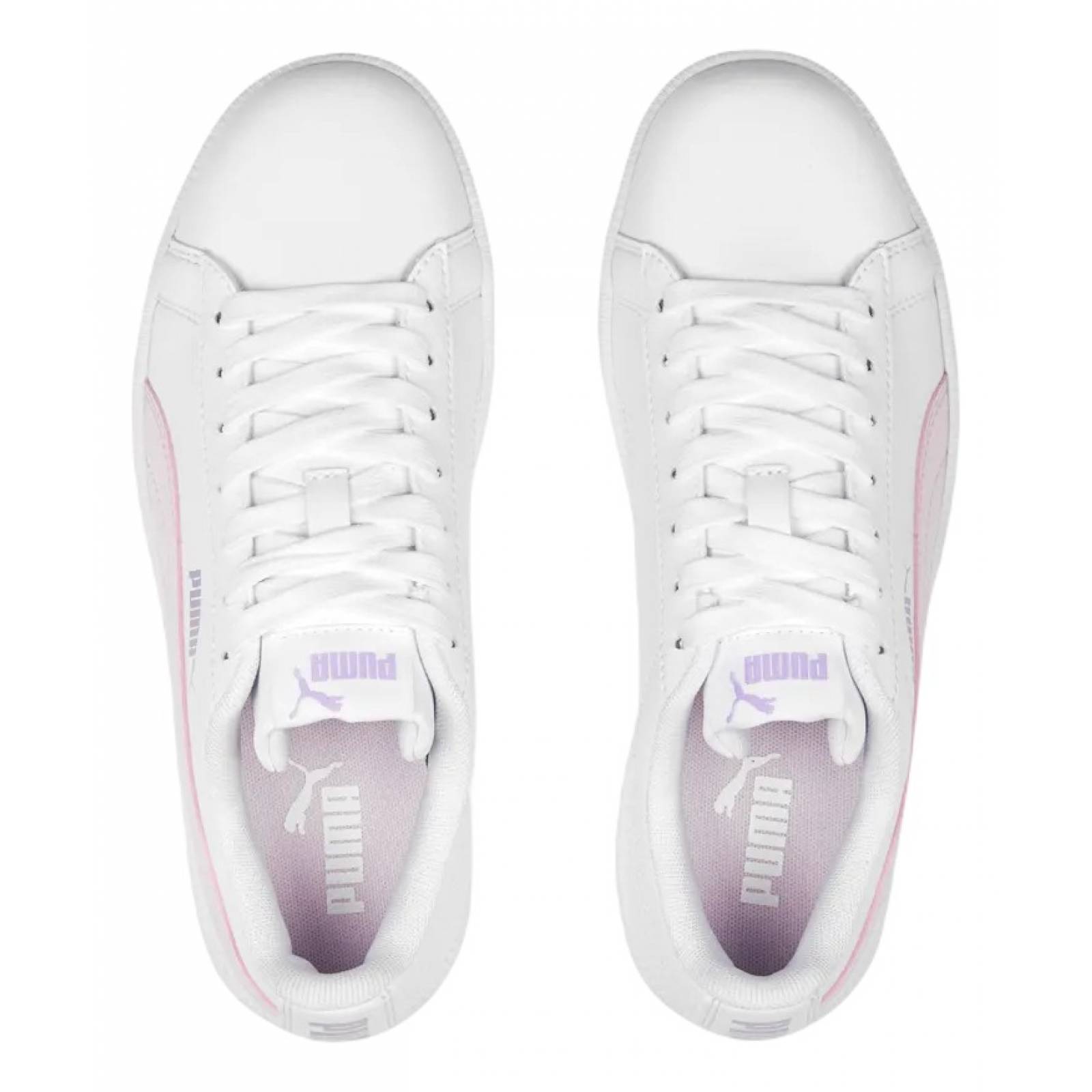 Tenis Puma Up Jr Blanco Rosa Morado Mujer 373600 28