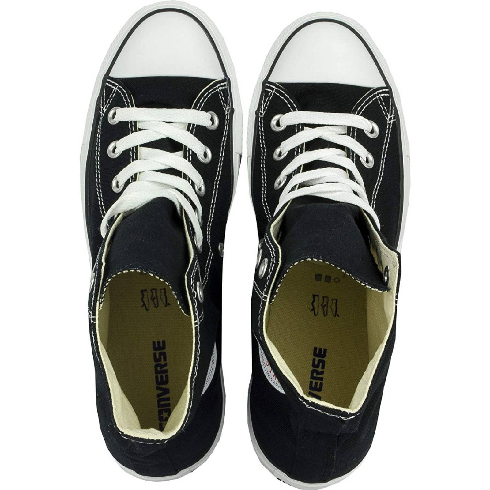 Tenis Converse Clásico All Star Bota Negro Unisex M9160