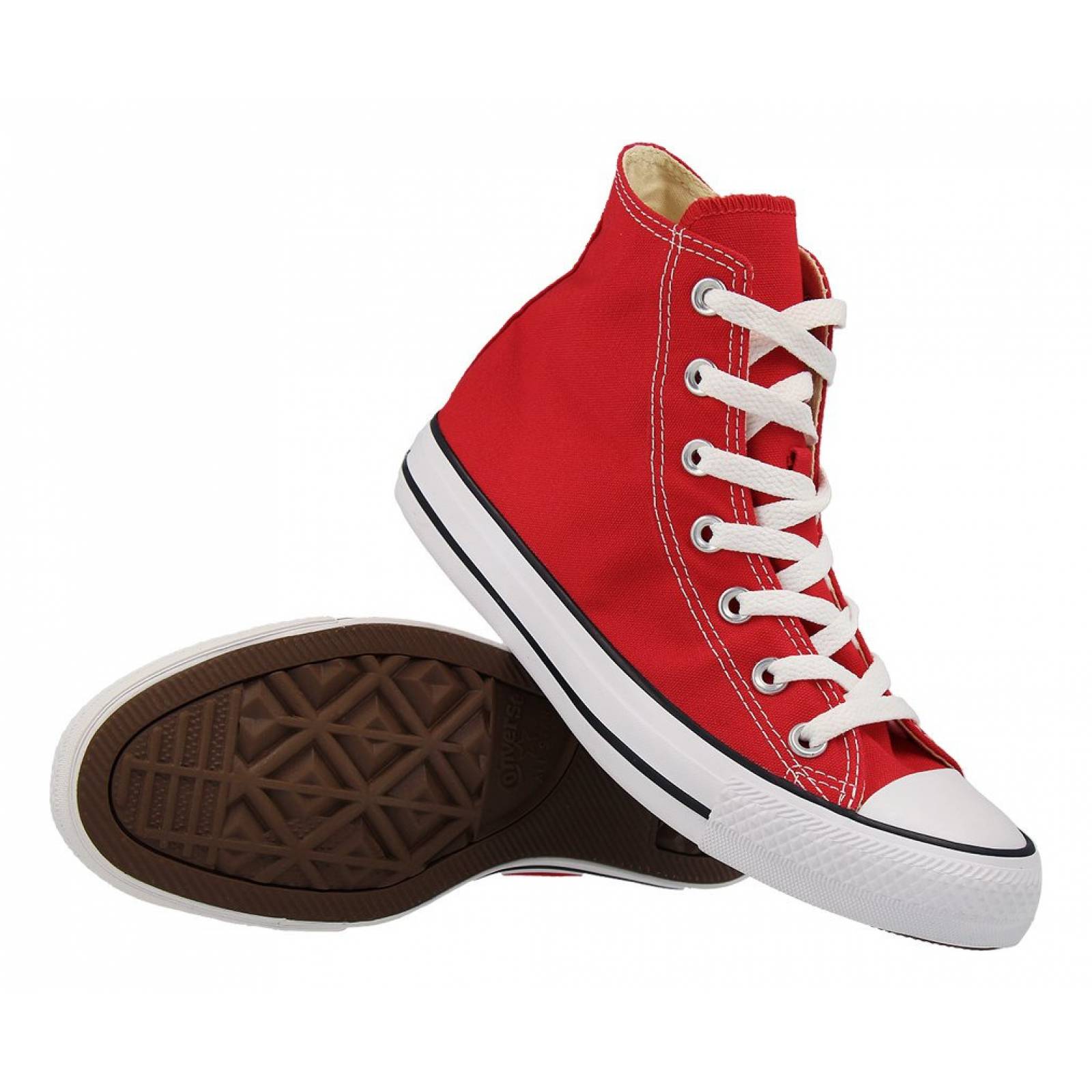 Tenis Original Converse Clásico Bota Rojo Unisex M9621