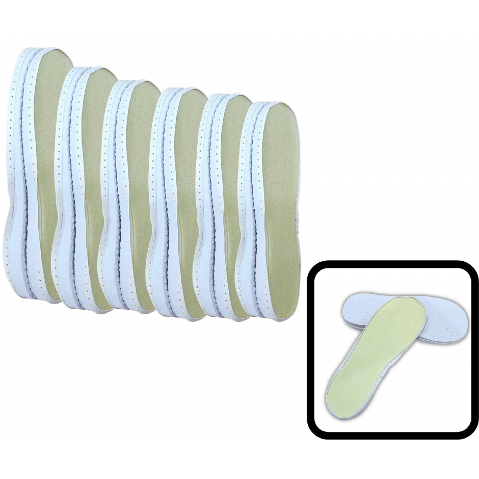 Paquete 7 Plantilla Peluche plataforma (Paquete 6pzas)