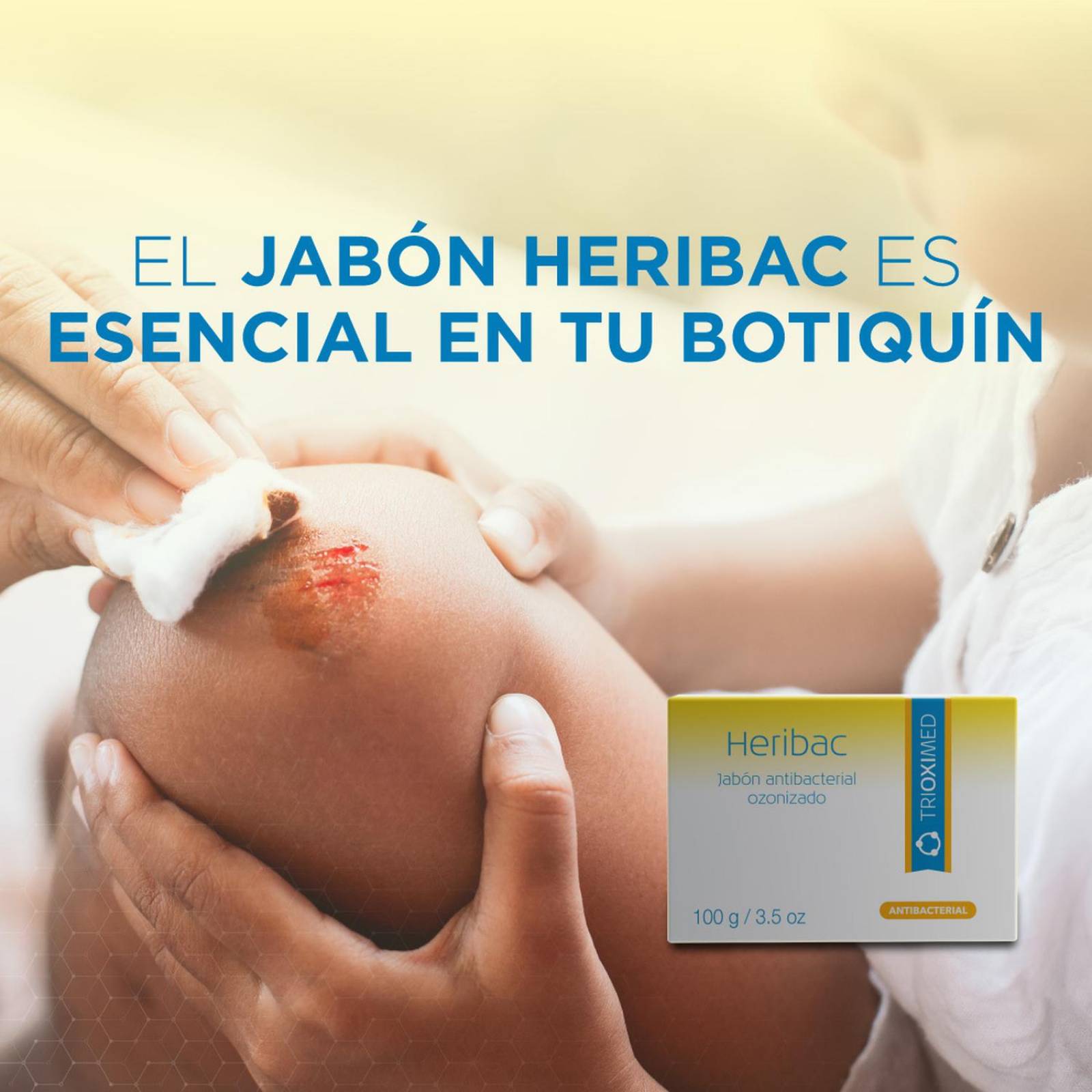 Trioximed Heribac Jabón Con Ozono 