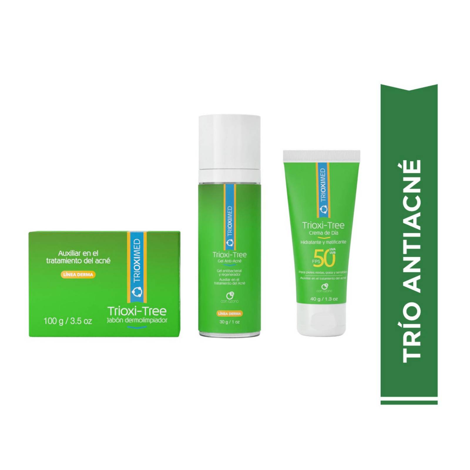 Trioximed | Rutina Anti Acné Trío Trioxi Tree
