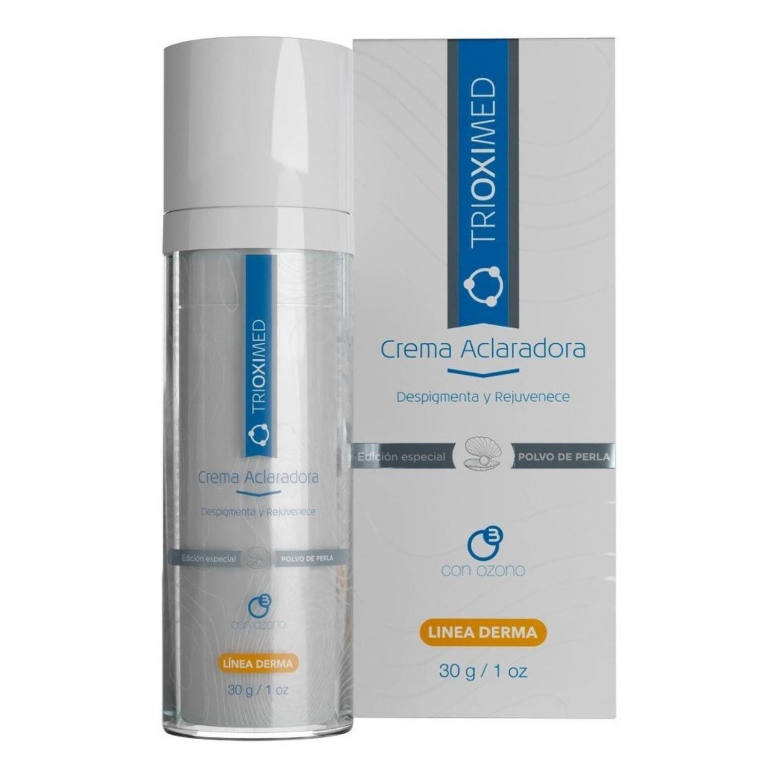 Trioximed - Crema Aclaradora 30 Gr Edición Polvo De Perla 