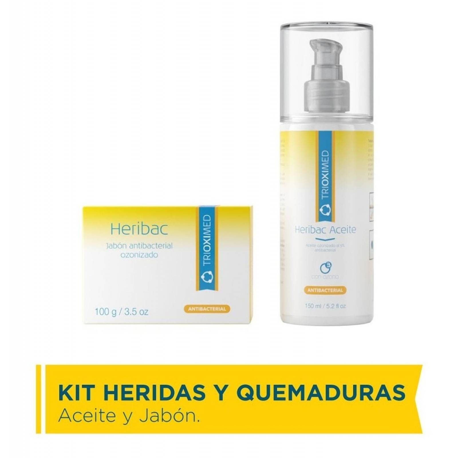 Kit De Cuidado Heridas Y Quemaduras Heribac 