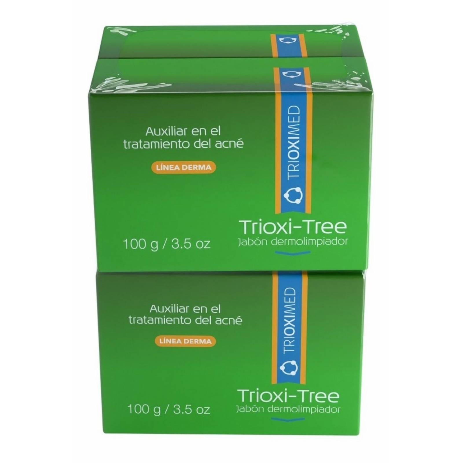 Trioxi-tree | Jabones Dermolimpiador Con Ozono | Pack 4 Pzas 