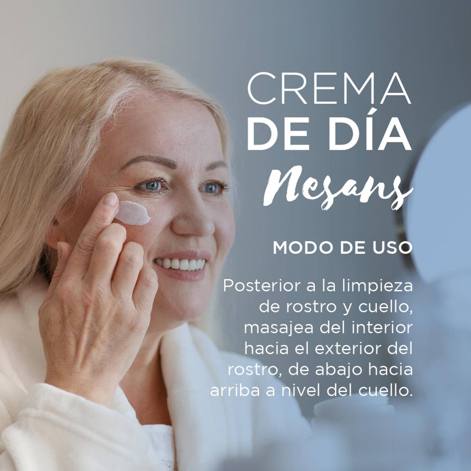 Crema De Día Ozono Nesans + 45 Años Gold 50 G 