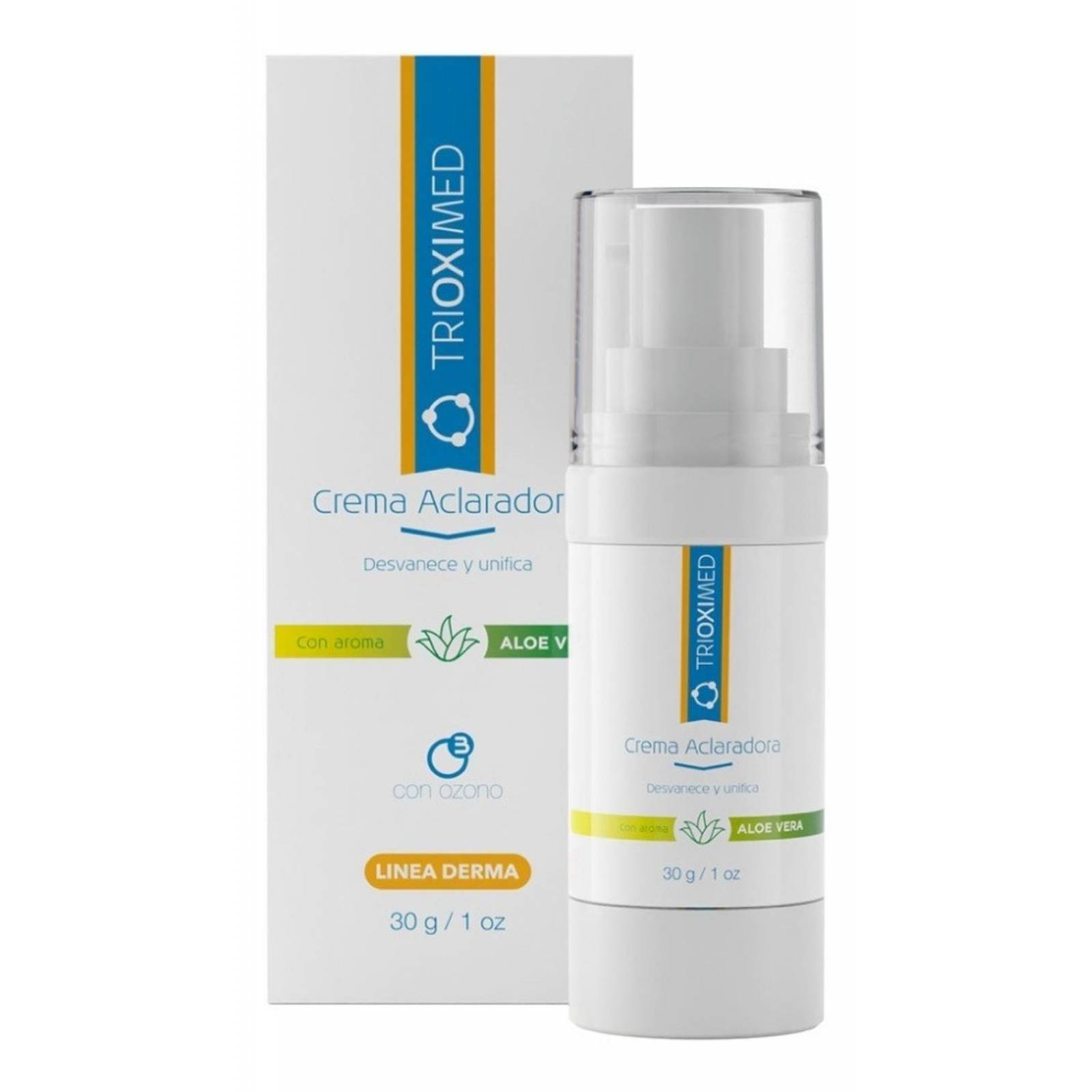 Crema Aclaradora Con Ozono Trioximed 