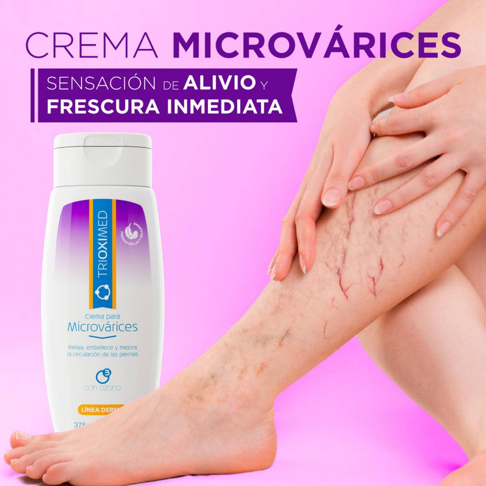 Crema Microvarices Trioximed 375 G