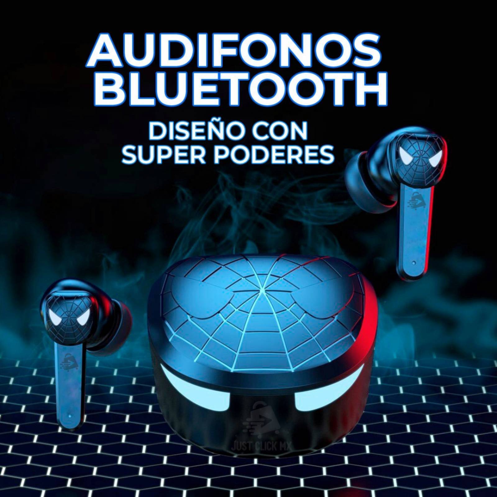 Audífonos Bluetooth Gamer Spiderman