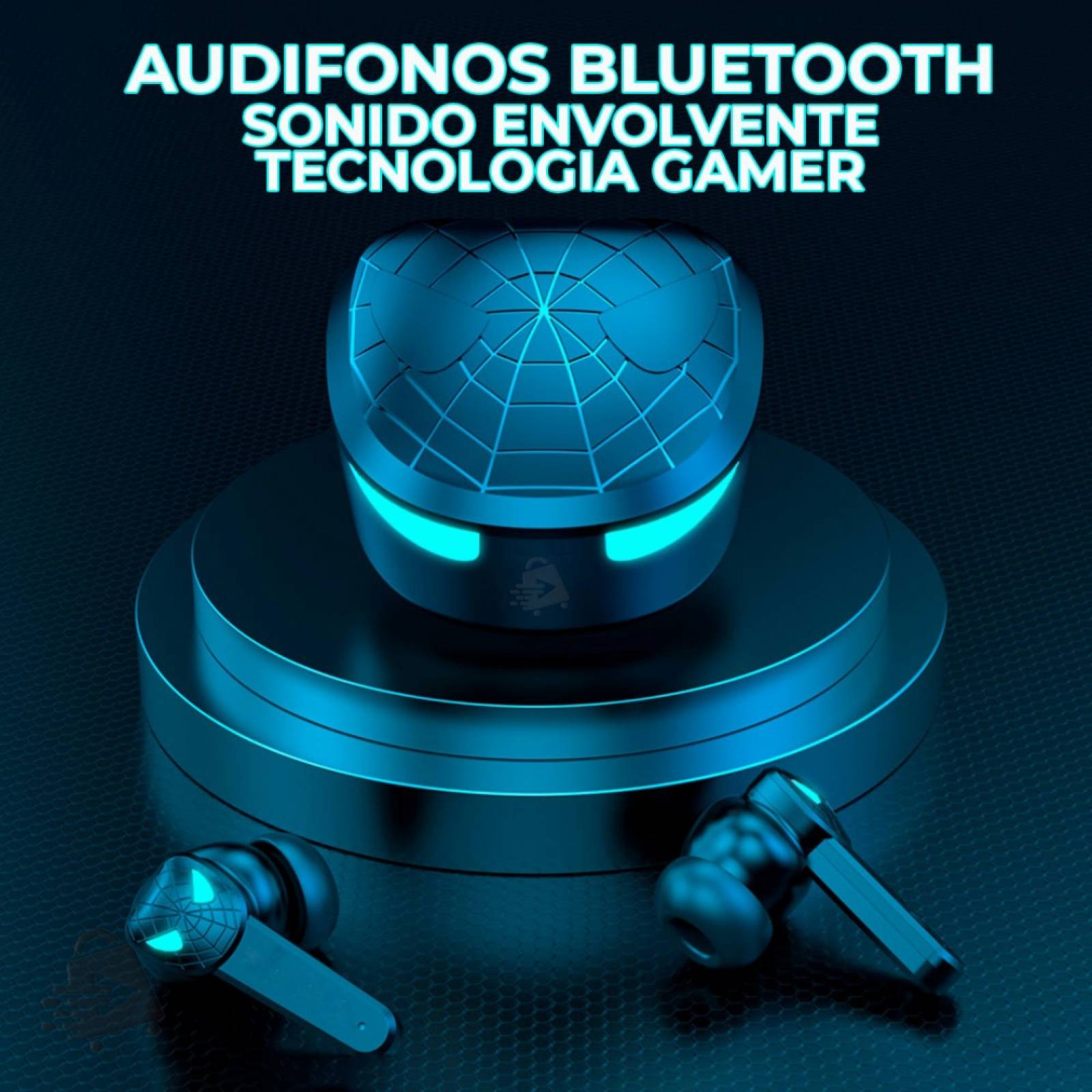 Audífonos Bluetooth Gamer Spiderman