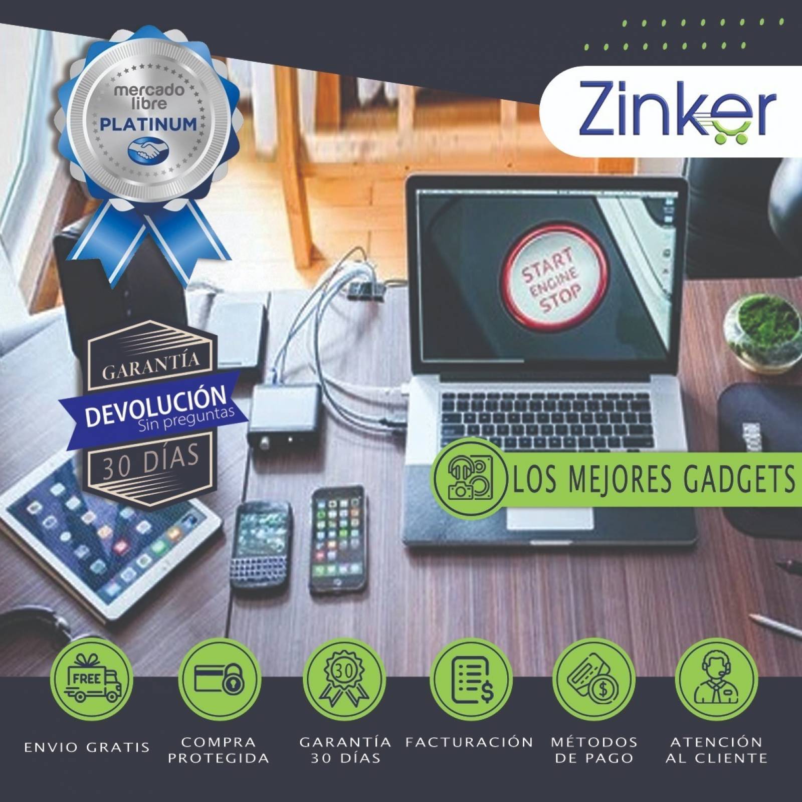 Timbre Inalámbrico Impermeable 1 Transmisor 1 Receptor 300m