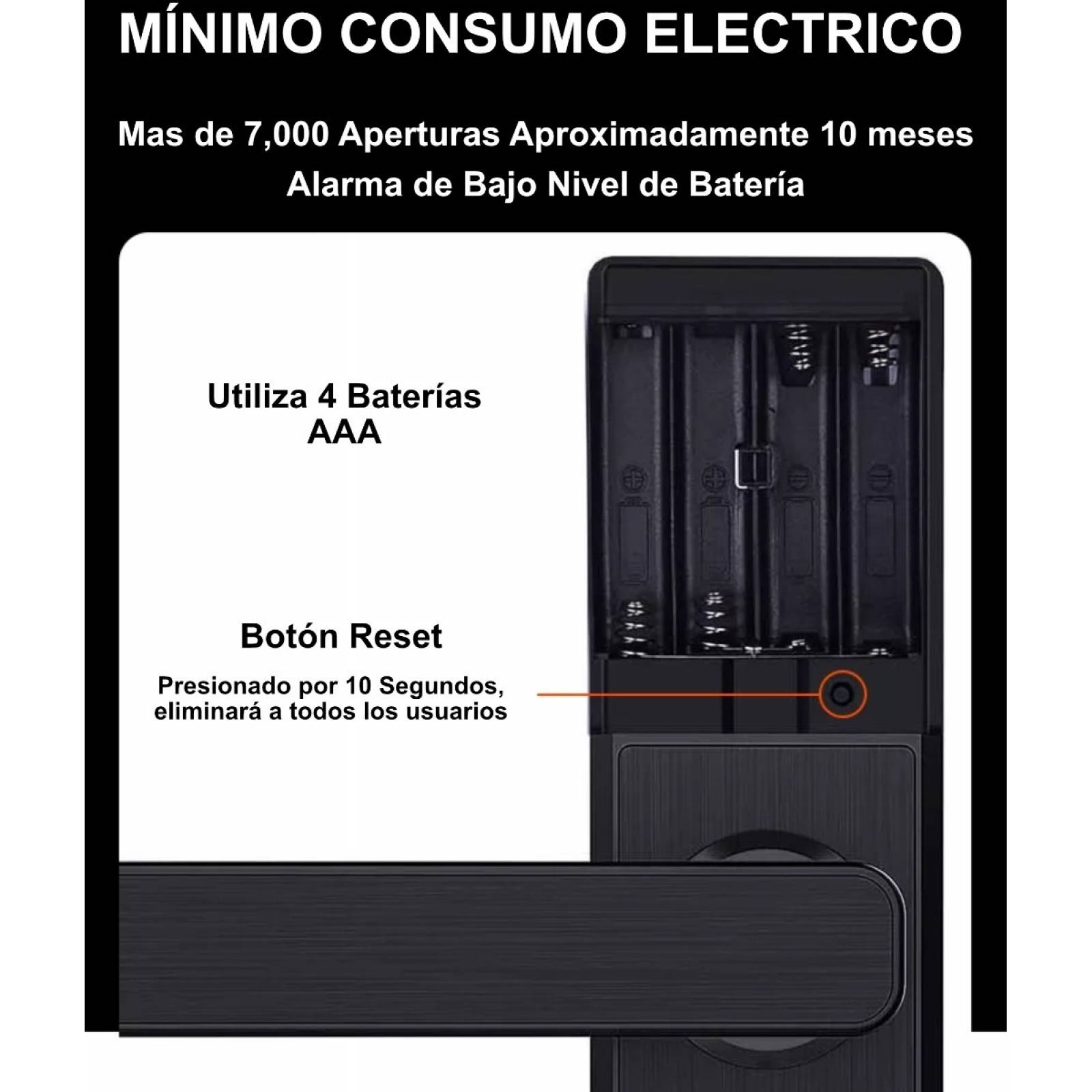 Cerradura Inteligente Wifi Ap Apertura Remota Huella Digital