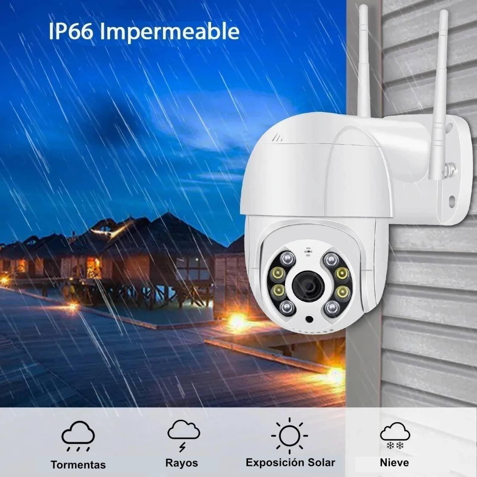Camara Ip Wifi Vigilancia 5mp Ultra Hd Ptz Icsee Ovnif Rj45