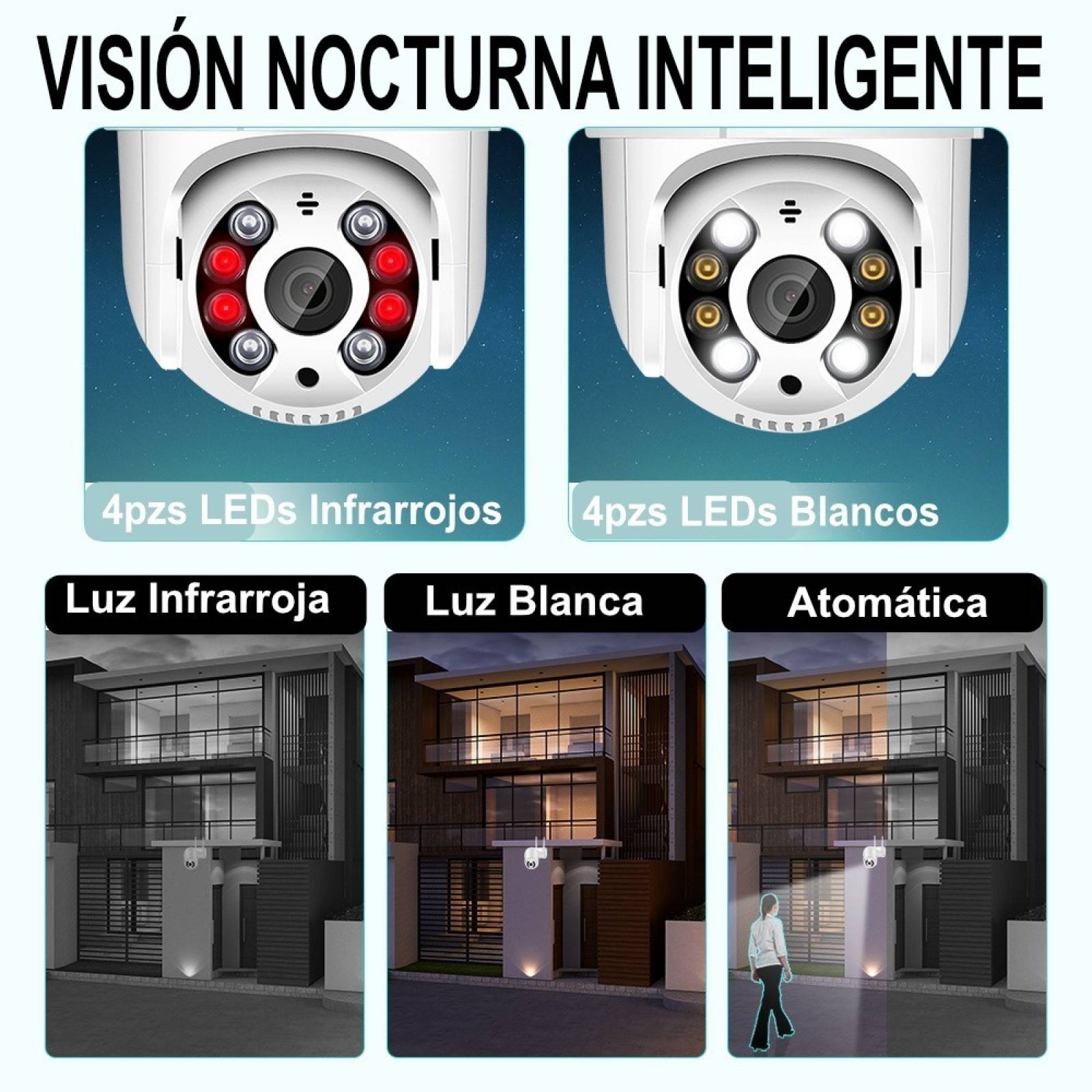 Camara Ip Wifi Vigilancia 5mp Ultra Hd Ptz Icsee Ovnif Rj45