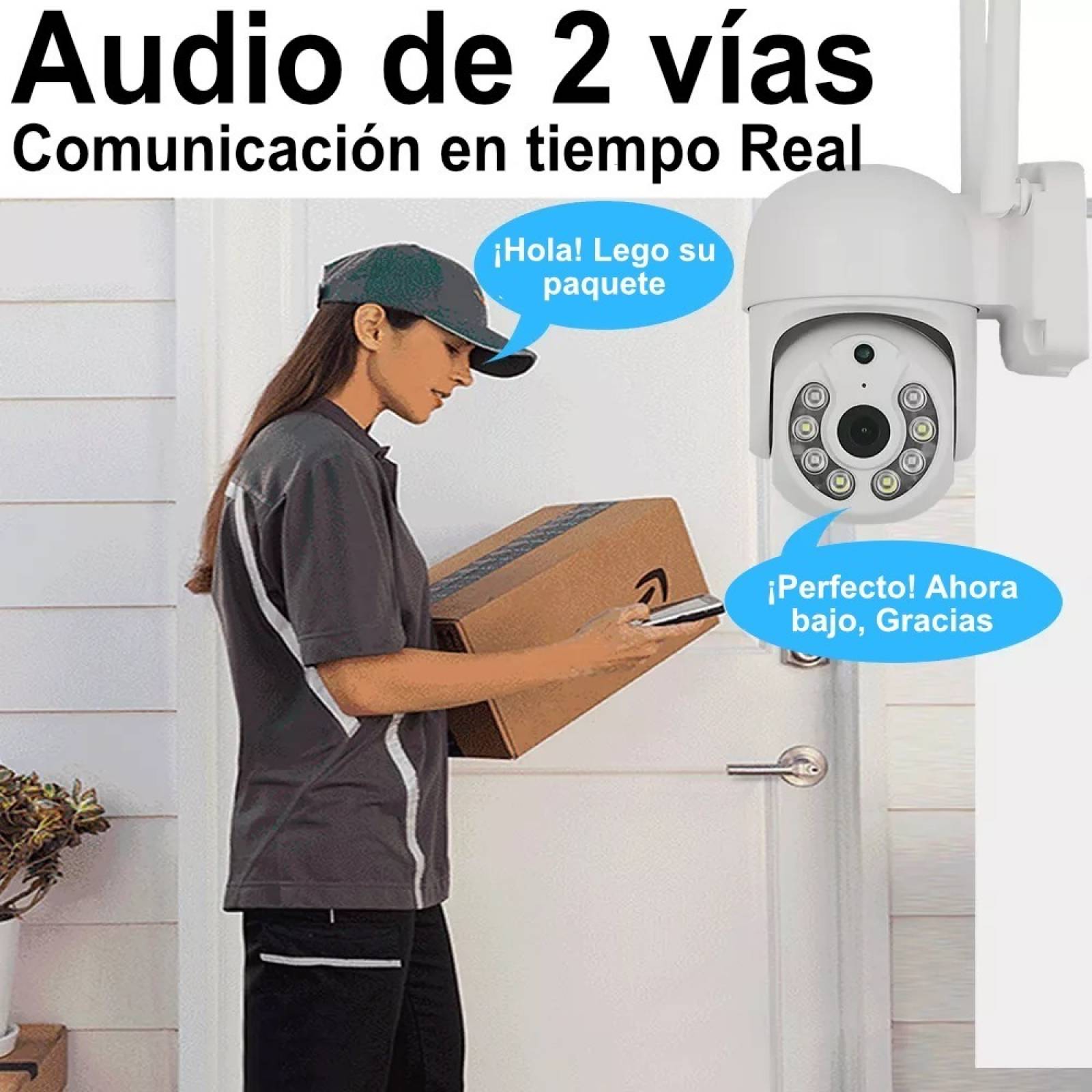 Camara Ip Wifi Vigilancia 5mp Ultra Hd Ptz Icsee Ovnif Rj45