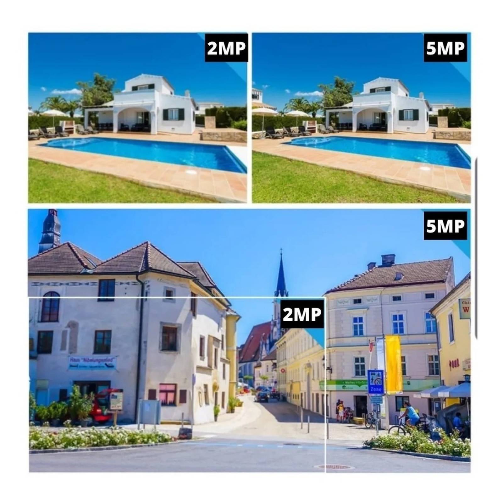 Camara Ip Wifi Vigilancia Exterior 5mp V Nocturna Ptz Audio