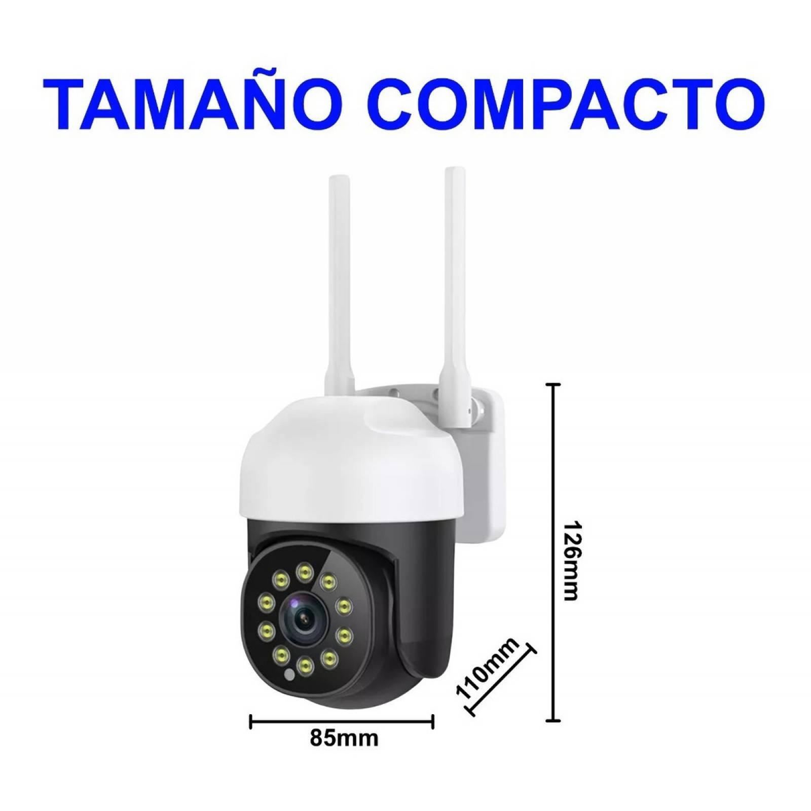 Camara Seguridad Exterior 5mp Ultrahd Alexa Google Home Tuya