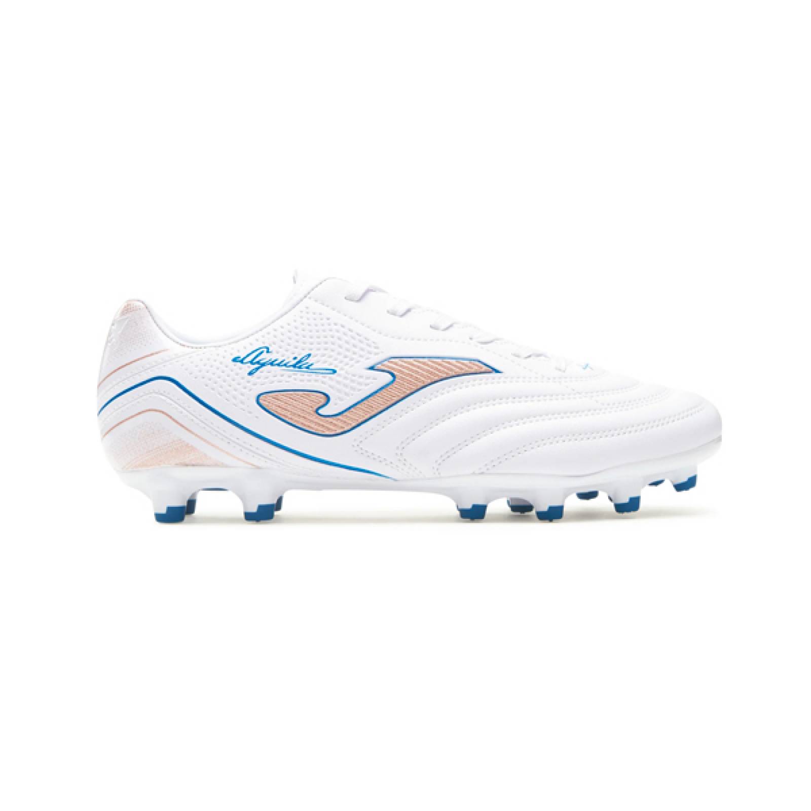 Tenis Futbol Tachos Joma Aguila 2332 Terreno Firme FG Blanco/Oro