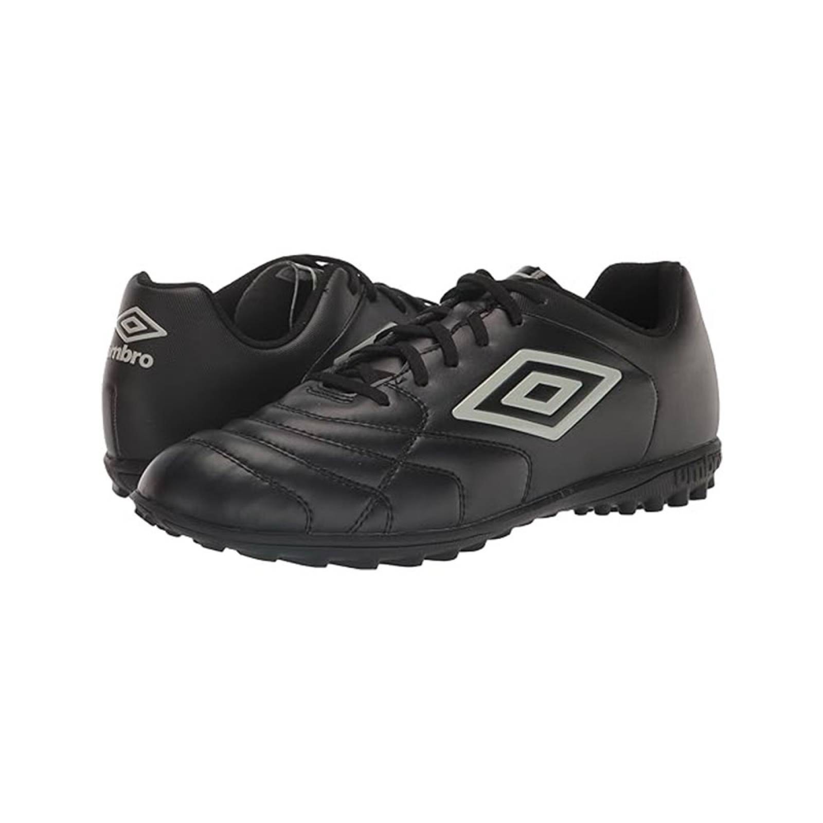 Tenis Futbol Rapido Turf Umbro CLASSICO XI Negro/Blanco