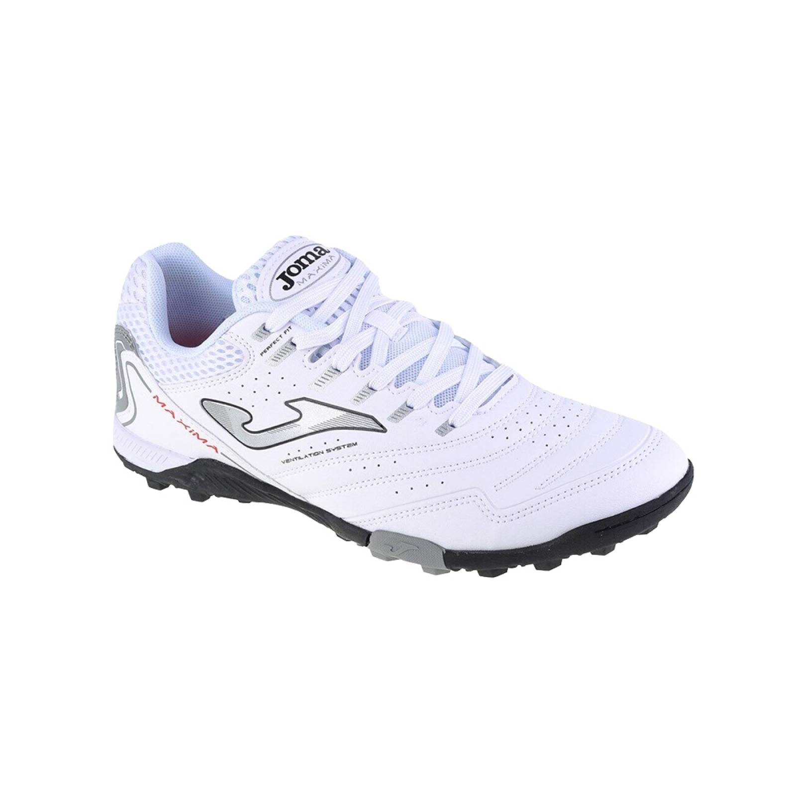 Tenis Joma Futbol Rapido Maxima 2302 Turf Blanco.