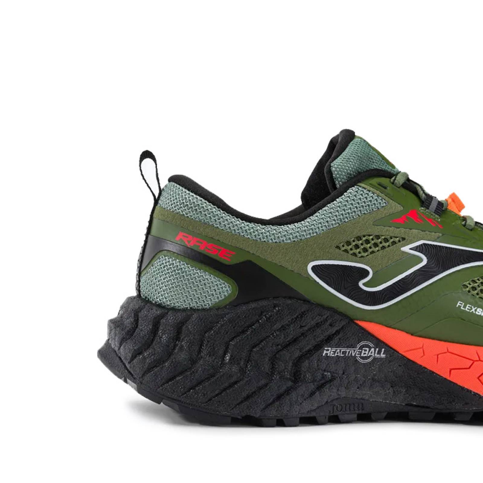 Tenis Joma Trail Running Rase 2323 Hombre Caqui.