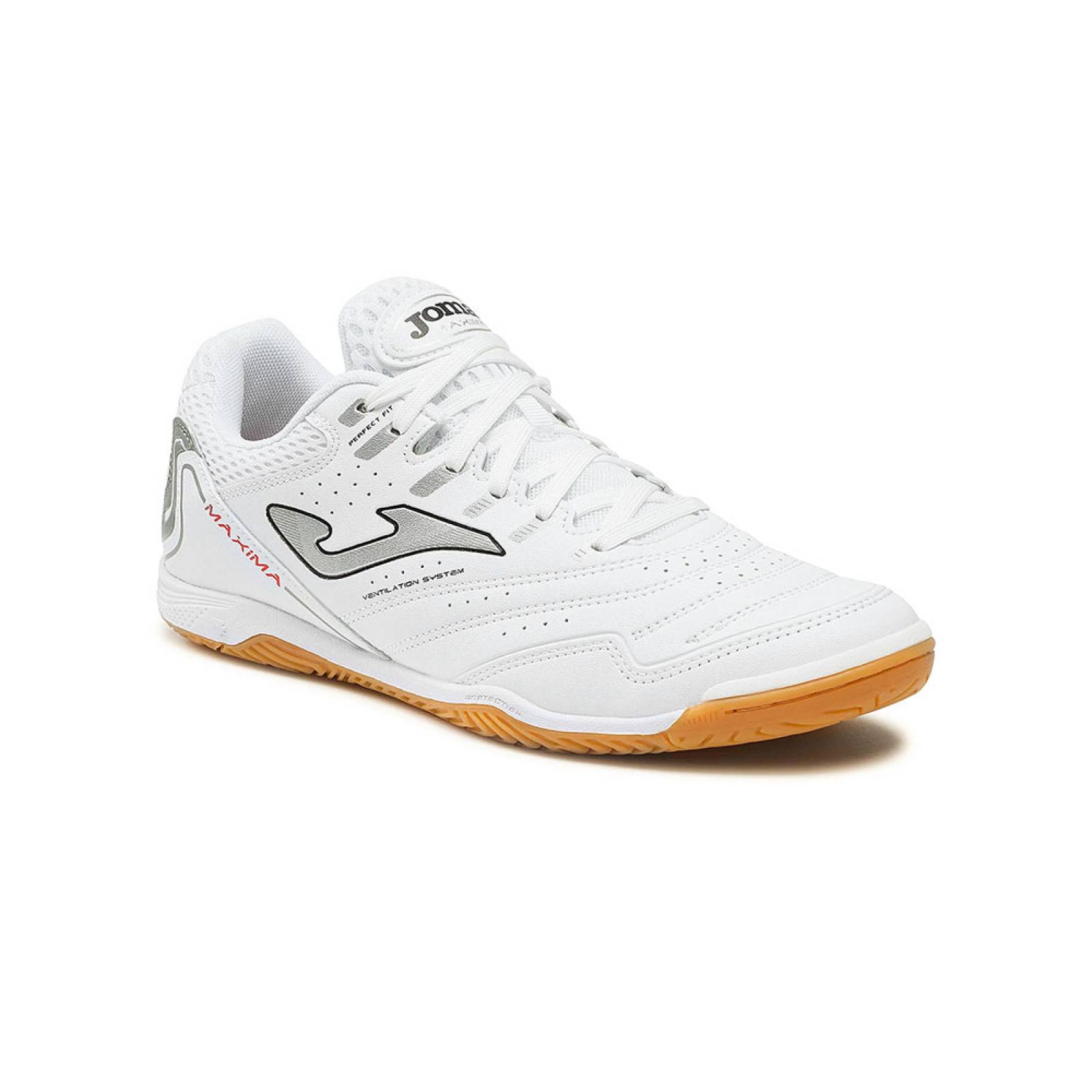 Tenis Joma Futbol Sala Maxima 2302 Indoor Blanco.