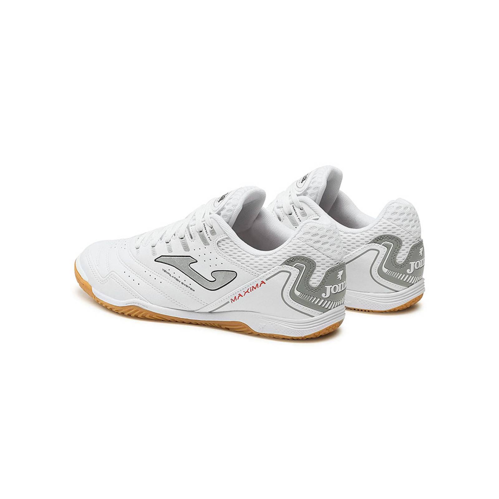 Tenis Joma Futbol Sala Maxima 2302 Indoor Blanco.