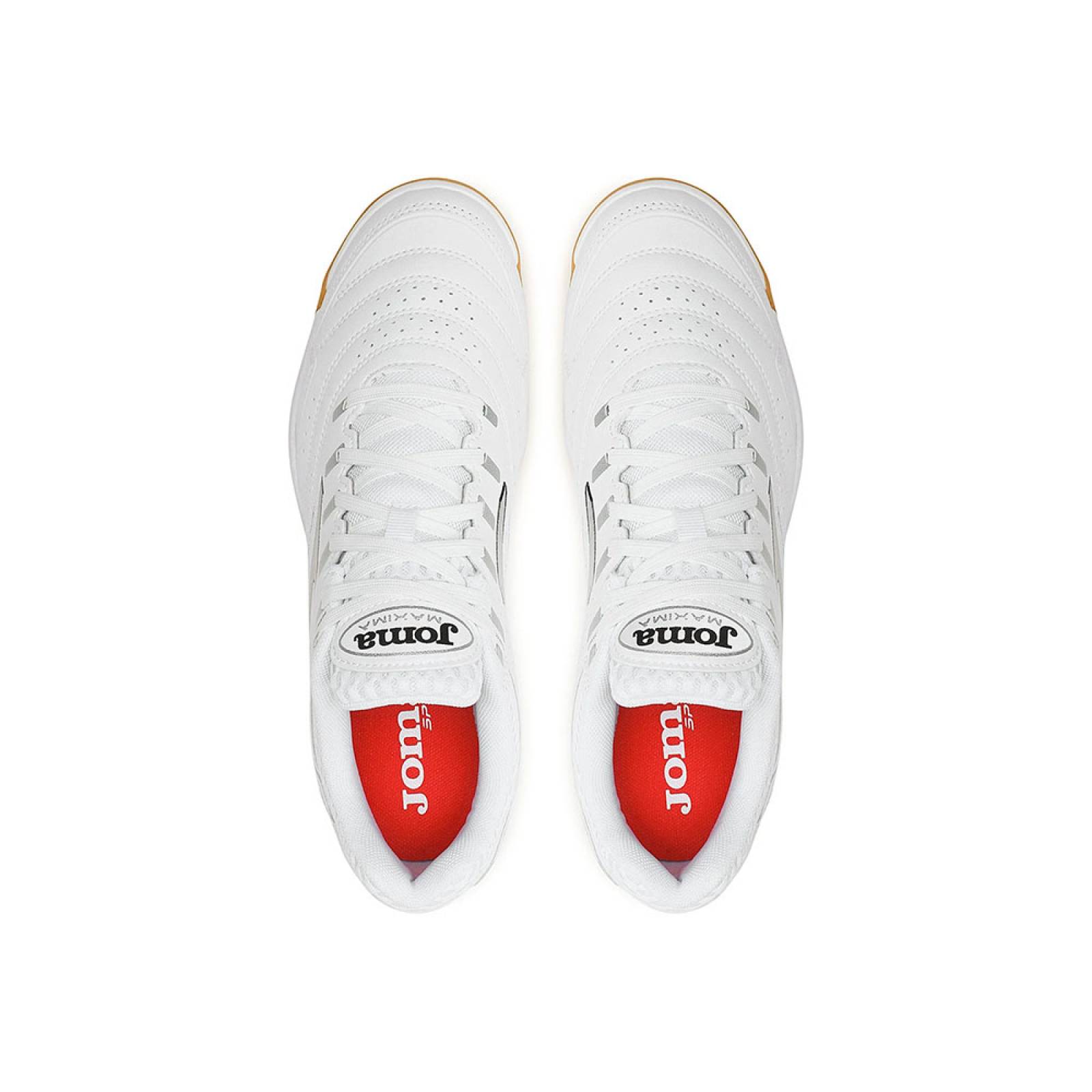 Tenis Joma Futbol Sala Maxima 2302 Indoor Blanco.