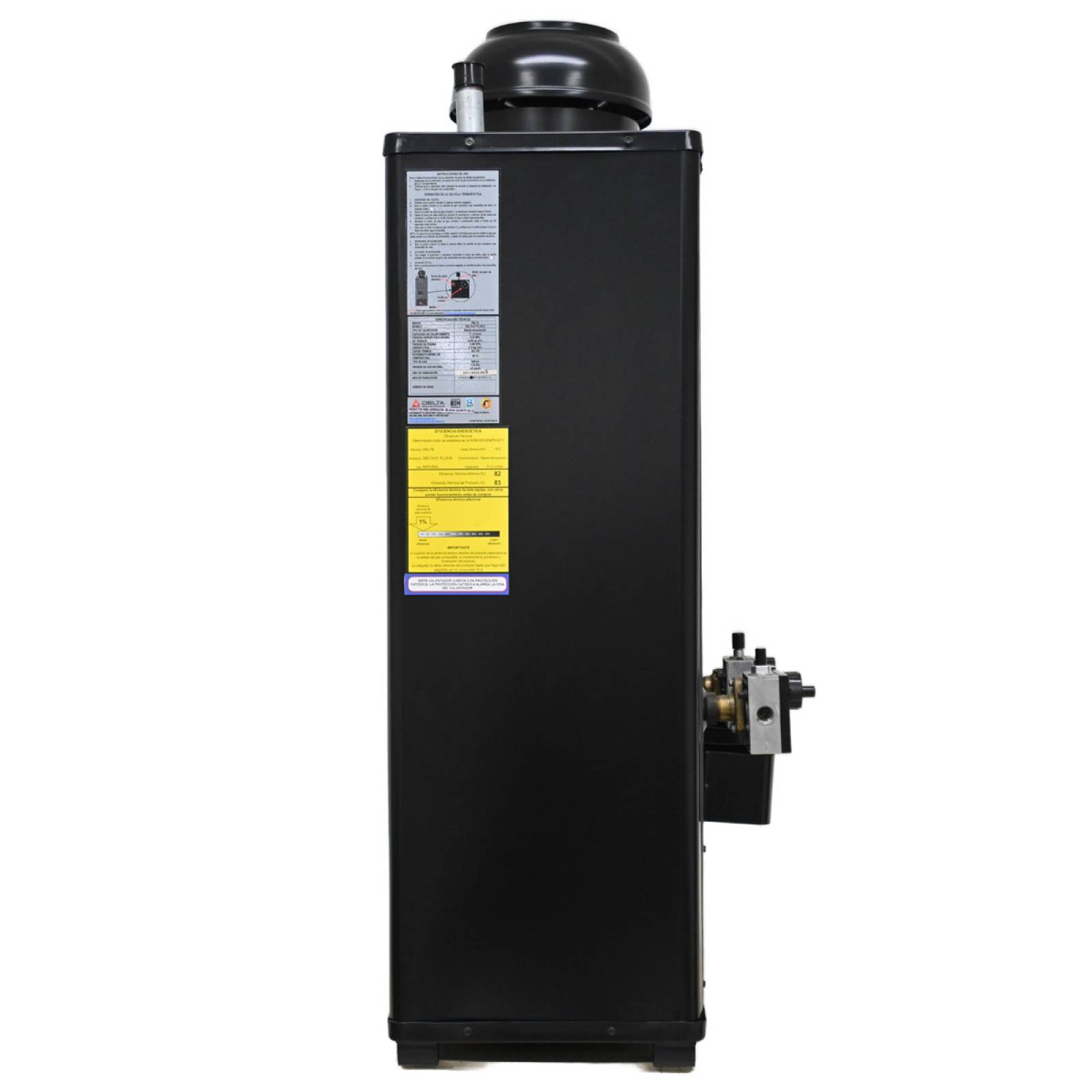 Calentador de Paso Delta 02 Plus 18 Litros por Minuto Gas LP