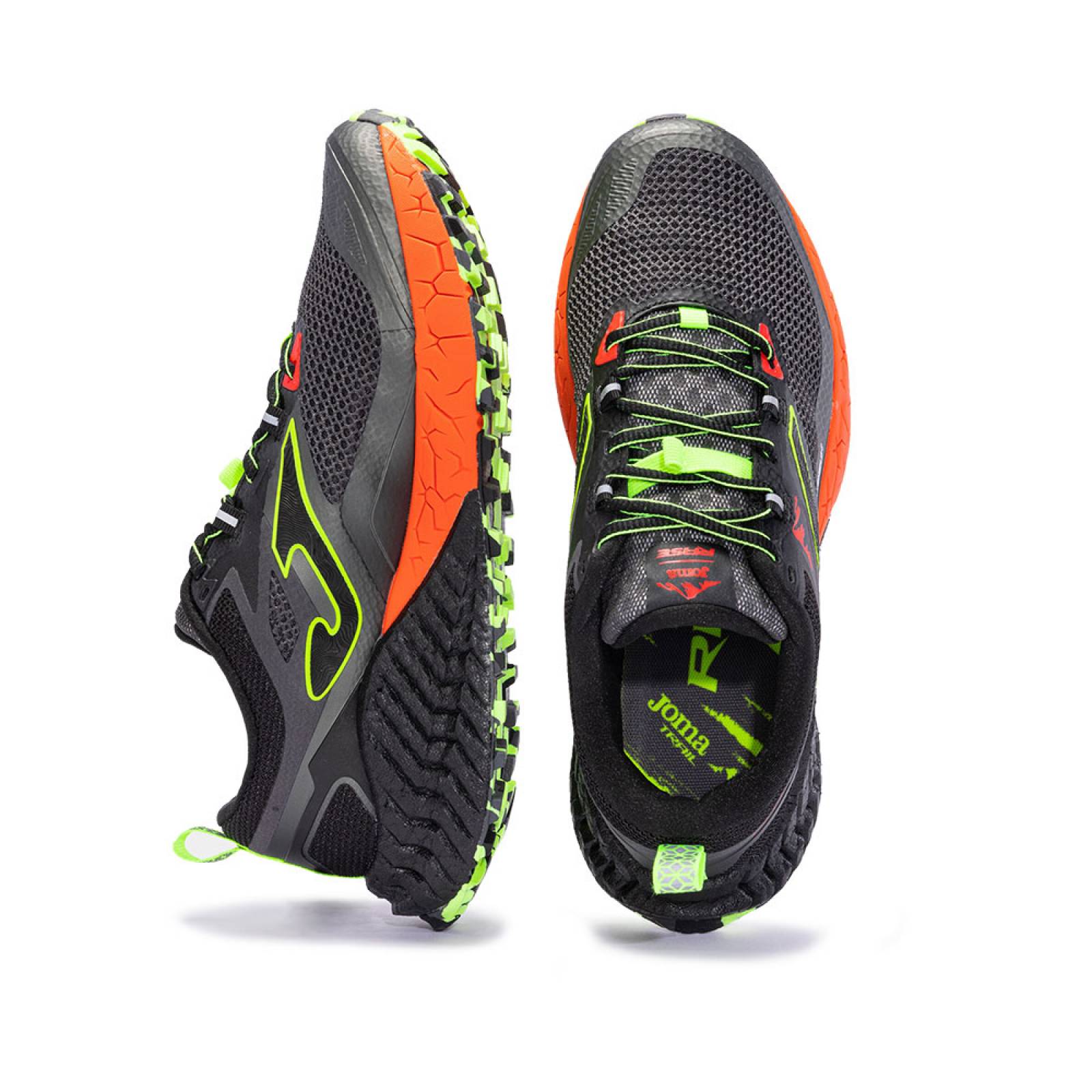 Tenis Joma Trail Running Rase 2322 Hombre Gris oscuro