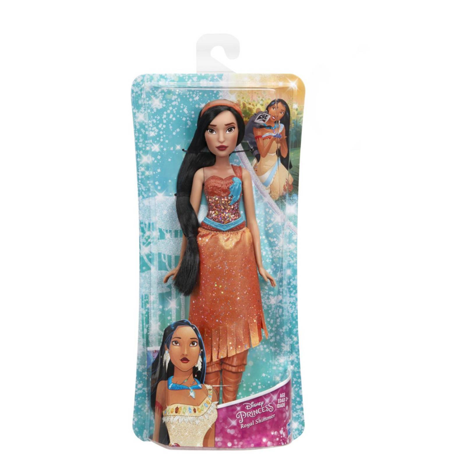 Disney Princess Royal Shimmer: Princesa Pocahontas Muñeca 