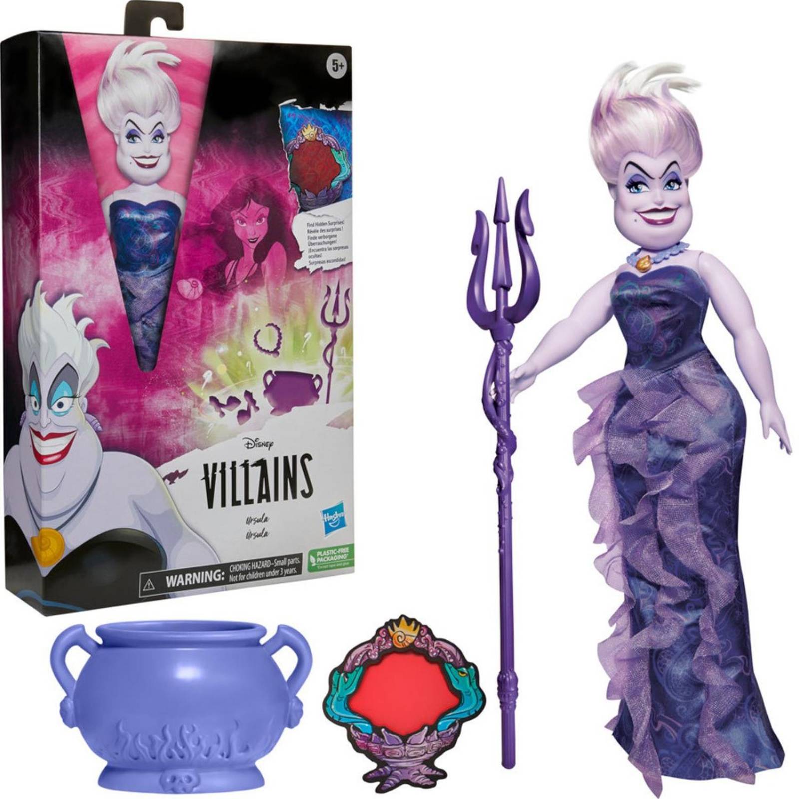 Disney Princess Villains: Villanas - Ursula Muñeca 