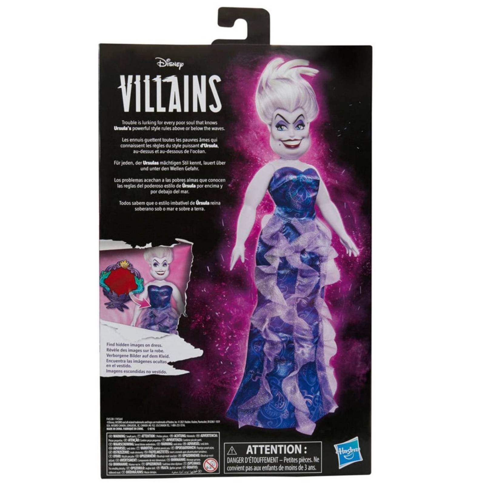 Disney Princess Villains: Villanas - Ursula Muñeca 