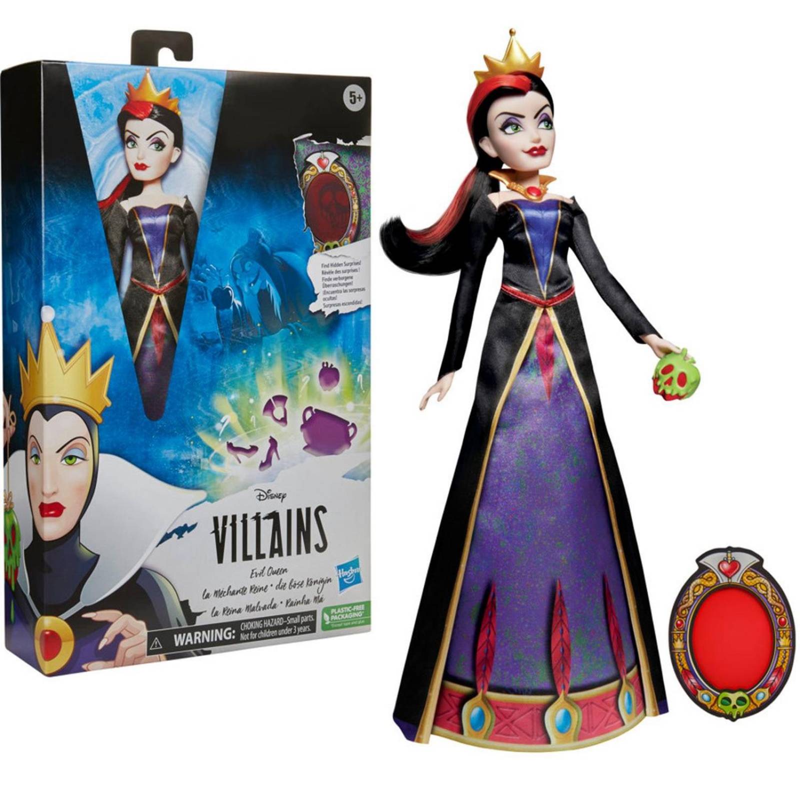 Disney Princess Villains: Villanas - Reina Malvada Muñeca 