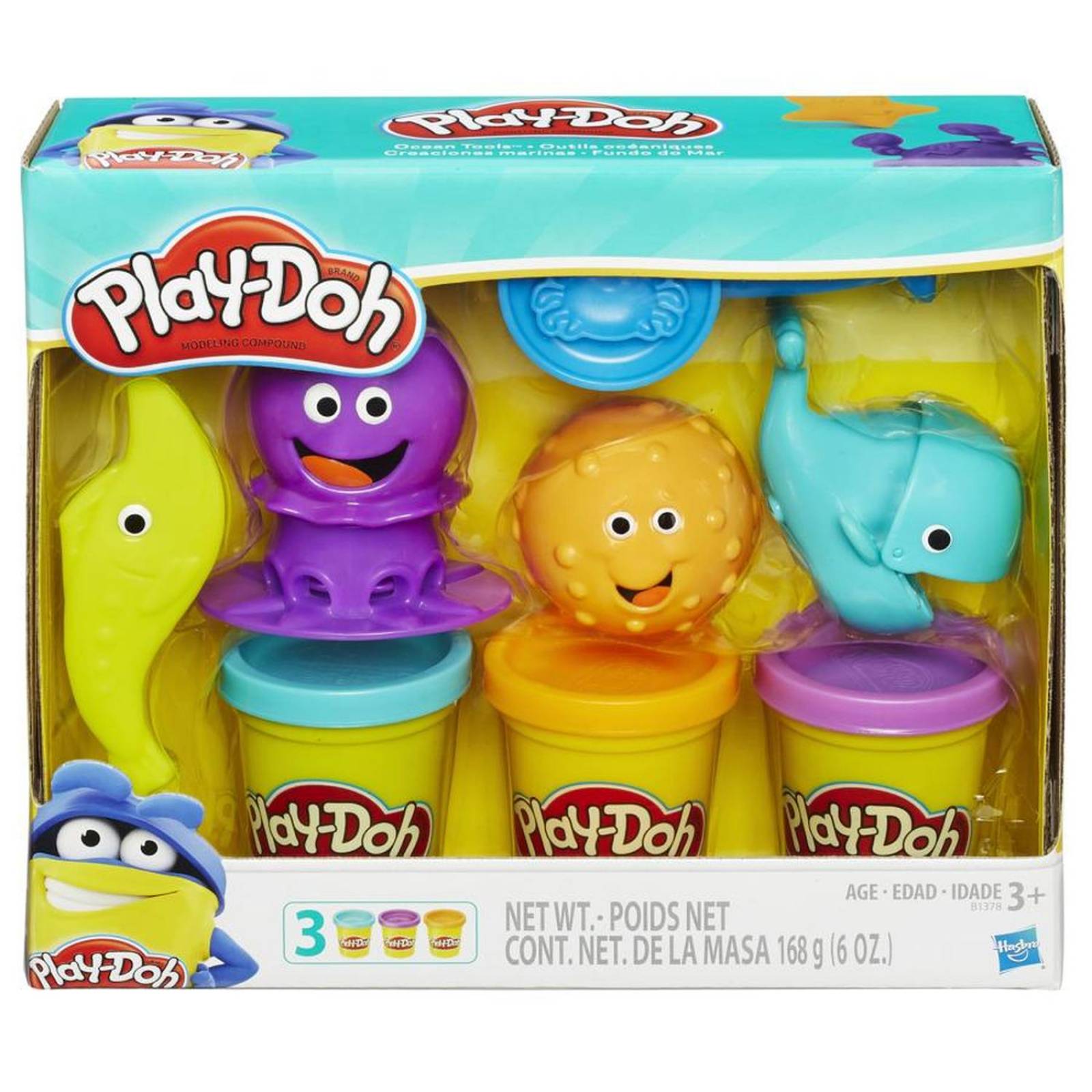 Play Doh: Set De Juego - Herramientas Del Océano 