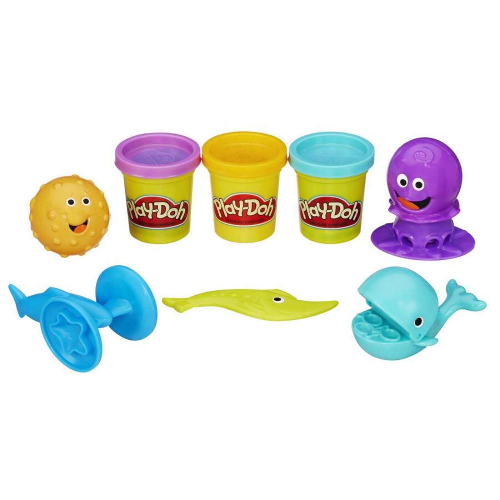 Play Doh: Set De Juego - Herramientas Del Océano 