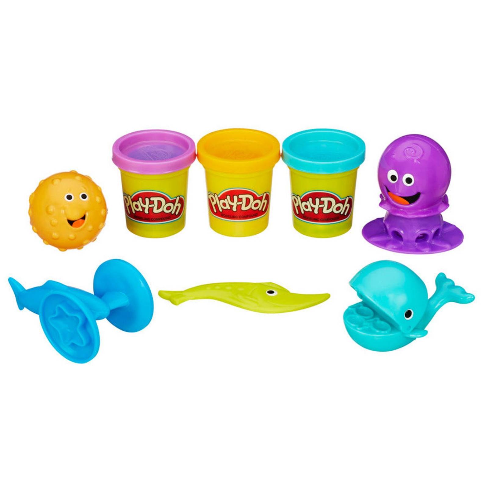 Play Doh: Set De Juego - Herramientas Del Océano 