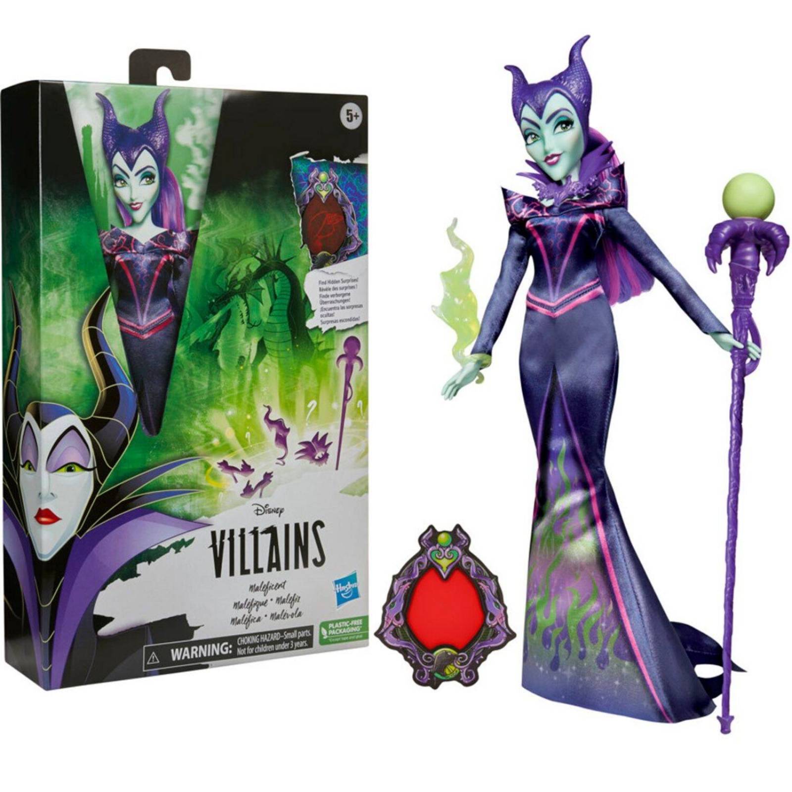 Disney Princess Villains: Villanas - Malefica Muñeca 