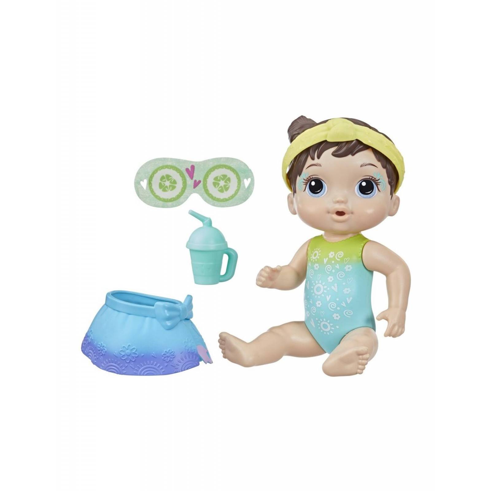 Baby Alive: Rainbow Spa - Bebe Morena Muñeca 