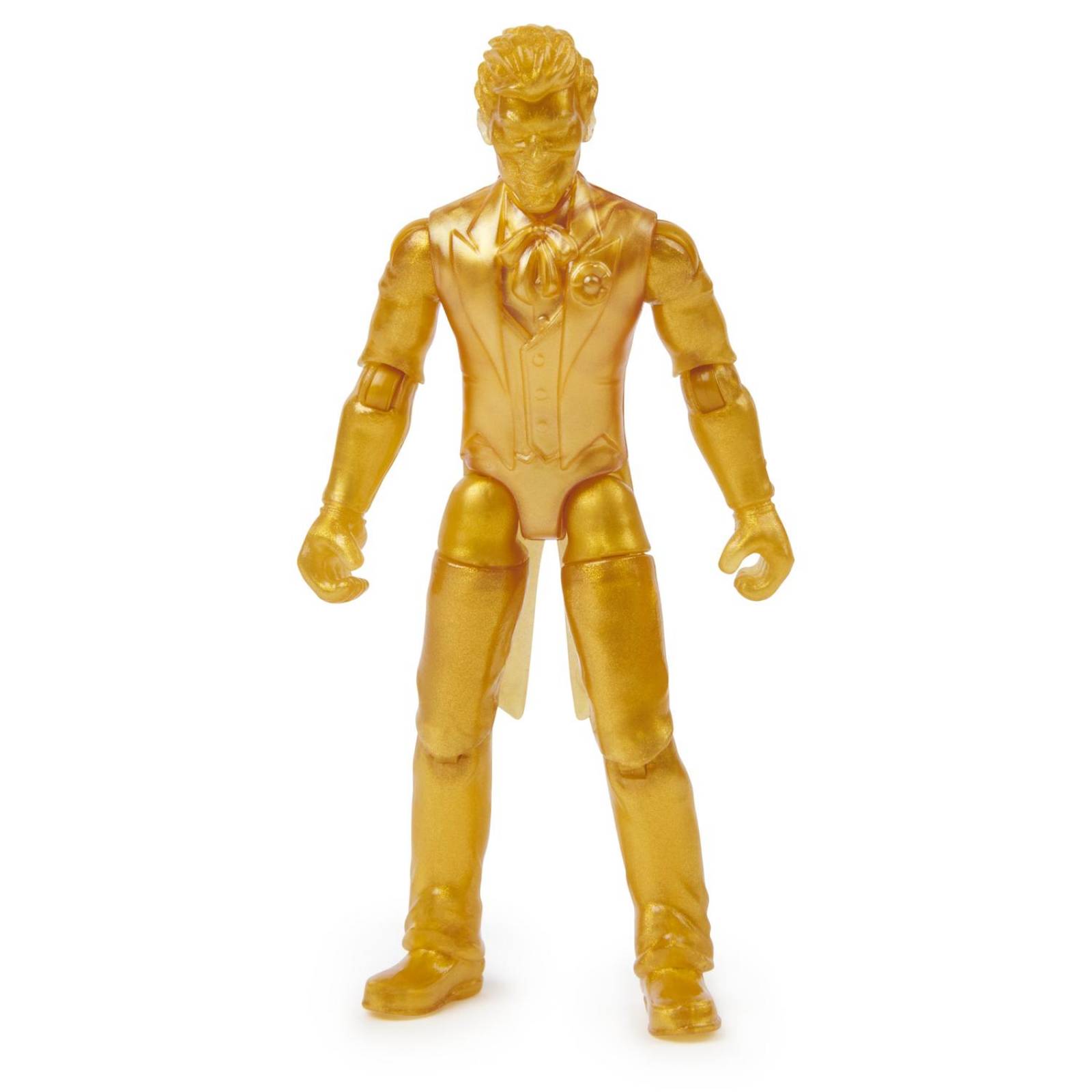 Batman: Batman - Joker Dorado Figura de Accion 10 cm 